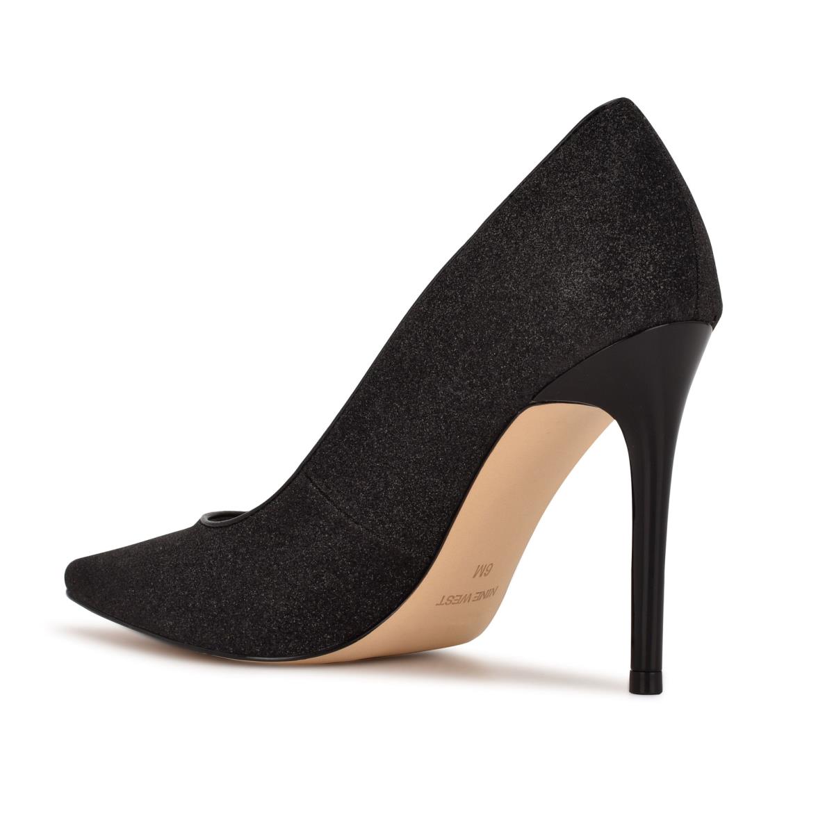 Nine West Fresh Pointy Toe Pumps Black | UPMD05386