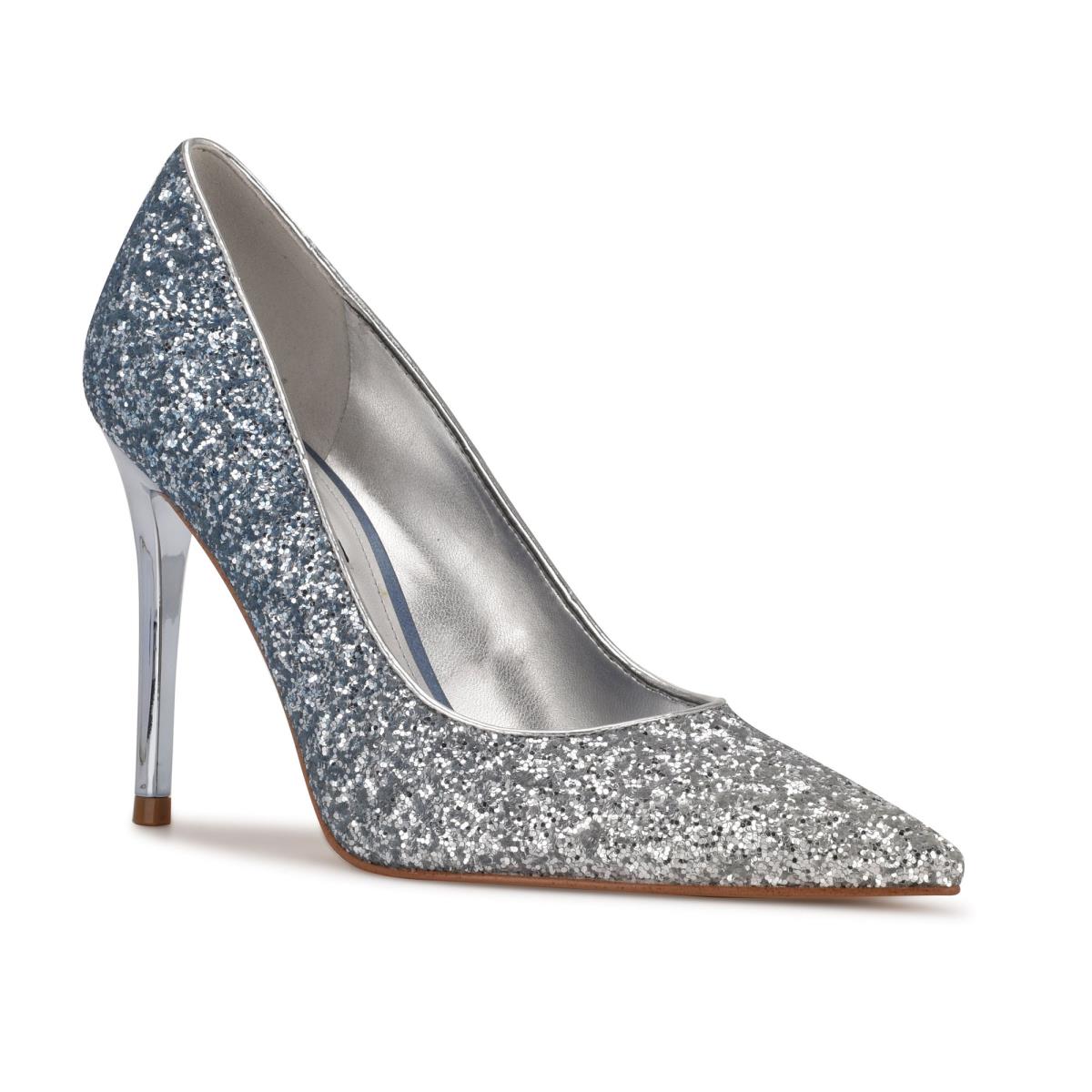 Nine West Fresh Pointy Toe Pumps Blue | YNMA05619