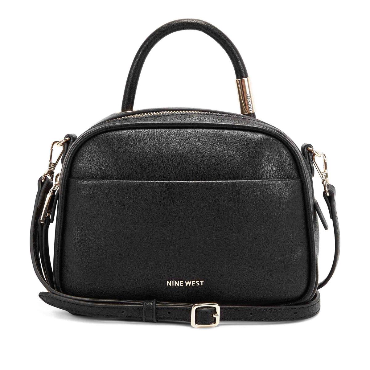 Nine West Gail Top Handle Crossbody Bags Black | OFGT03491