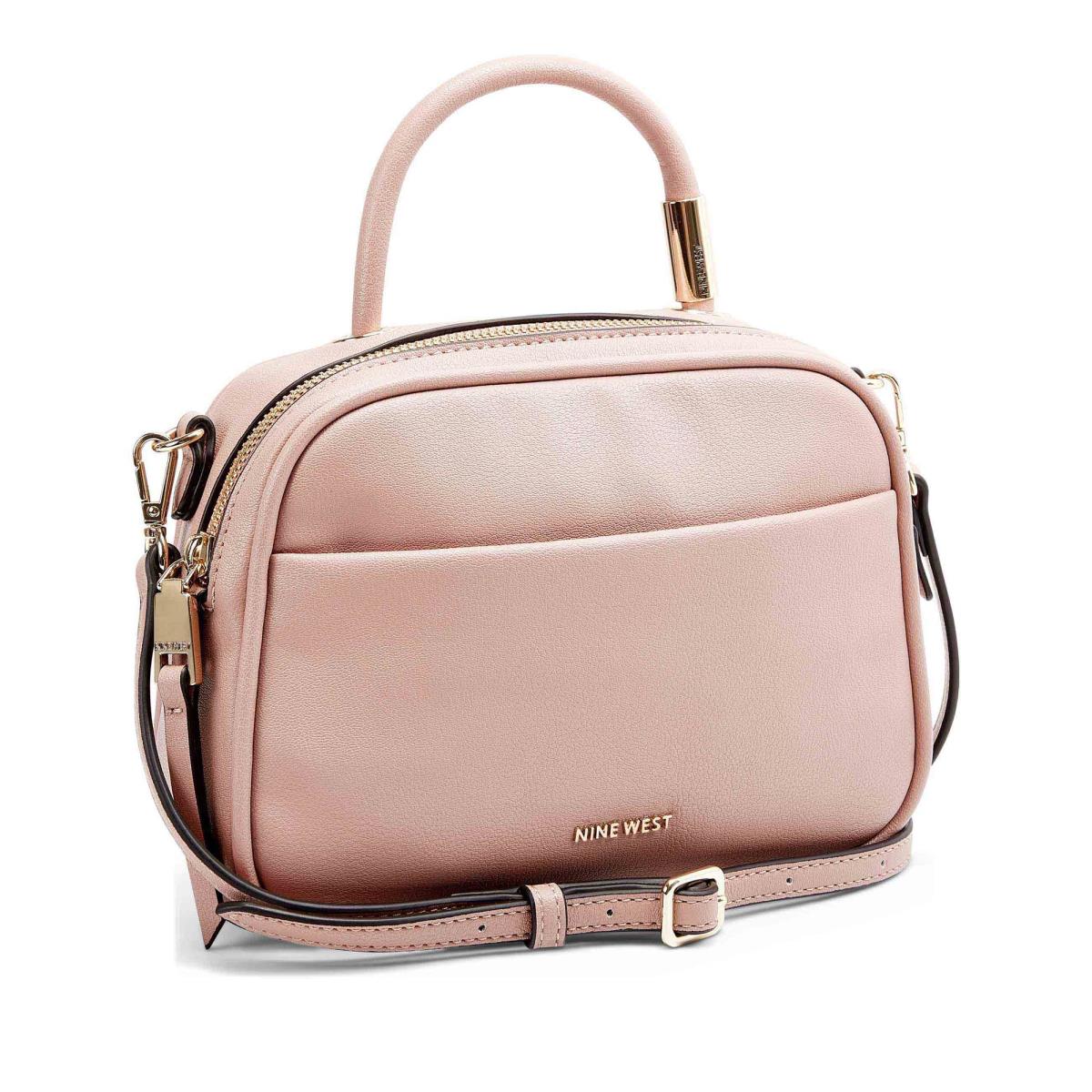 Nine West Gail Top Handle Crossbody Bags Rose | QDBE17925