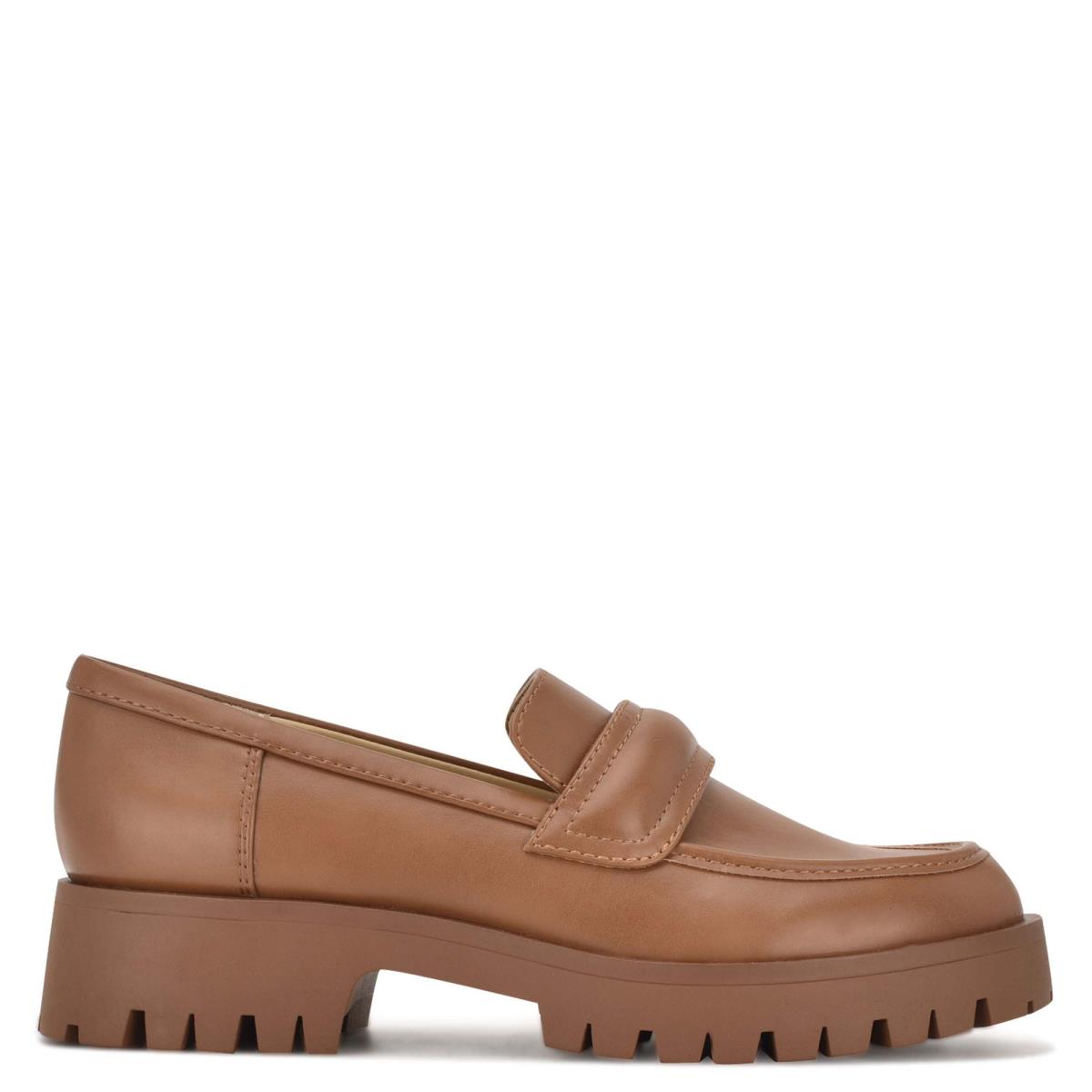 Nine West Garren Lug Sole Loafers Brown | CFQW41695