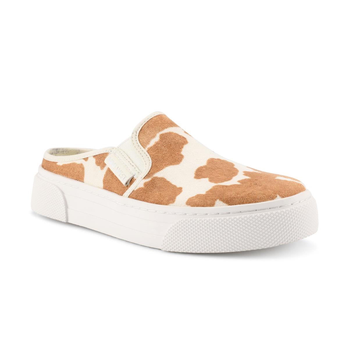 Nine West Hayzel Slip On Sneaker Brown / White | VPIN48709