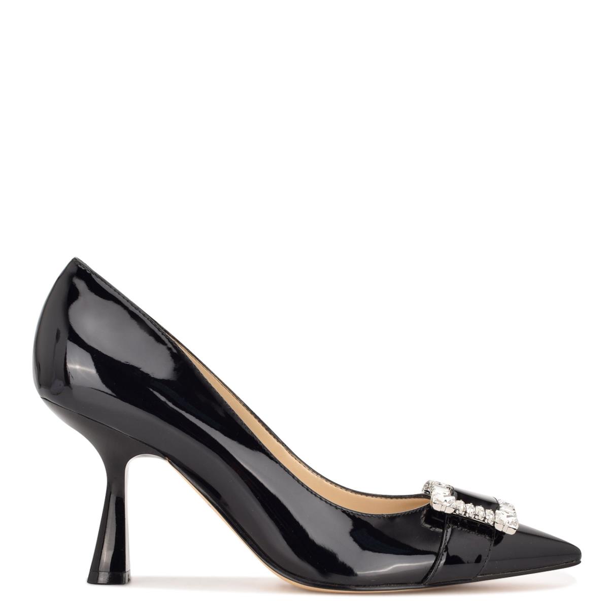 Nine West Helyn Pointy Toe Pumps Black | FOUX69271