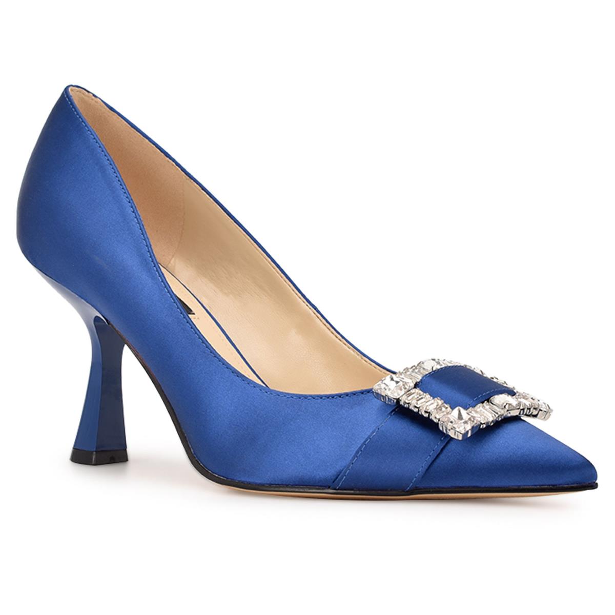 Nine West Helyn Pointy Toe Pumps Blue | RXWP98267