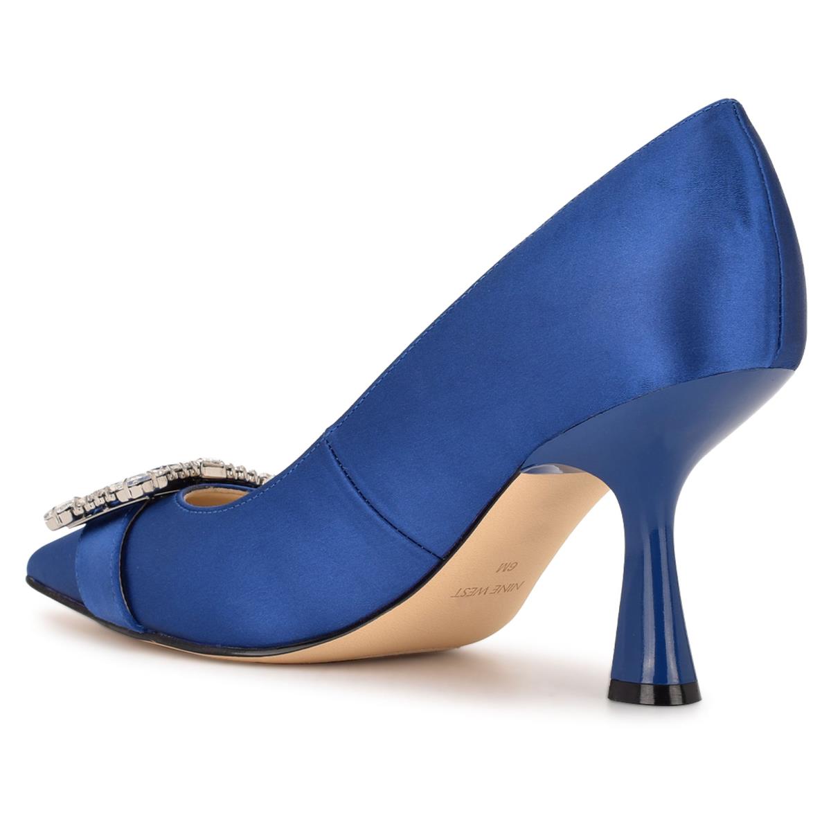 Nine West Helyn Pointy Toe Pumps Blue | RXWP98267