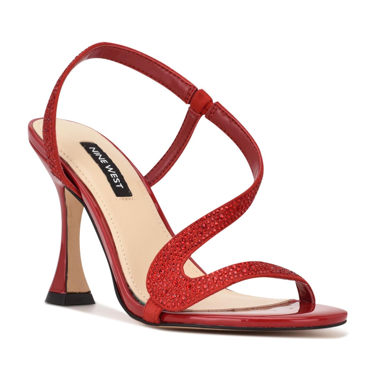 Nine West Immal Dress Sandals Light Red | GZQY93860