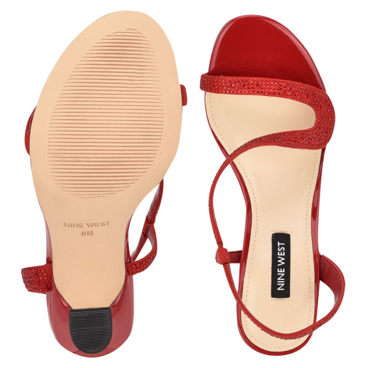 Nine West Immal Dress Sandals Light Red | GZQY93860