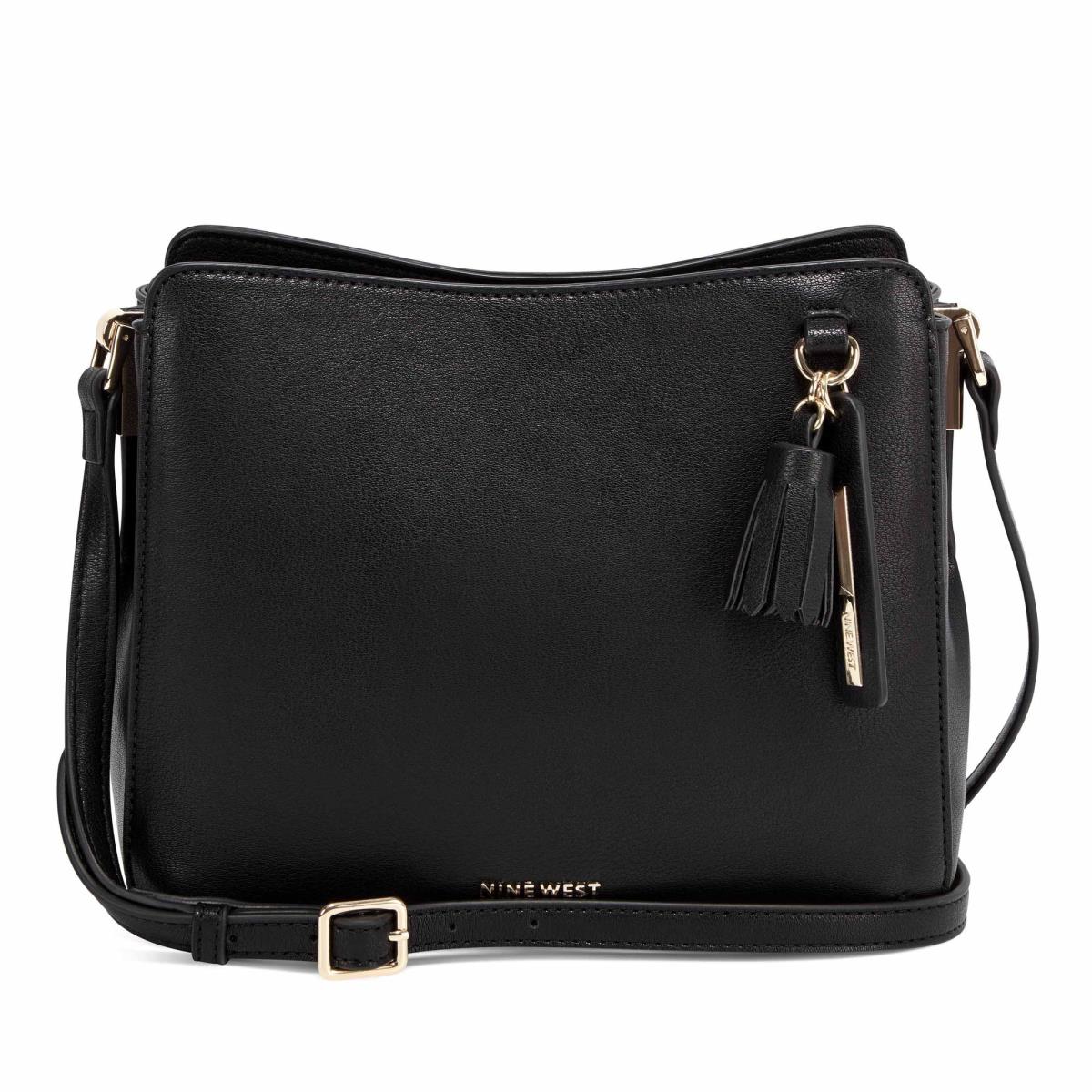 Nine West Imogen Swing Pack Crossbody Bags Black | YZVW80435