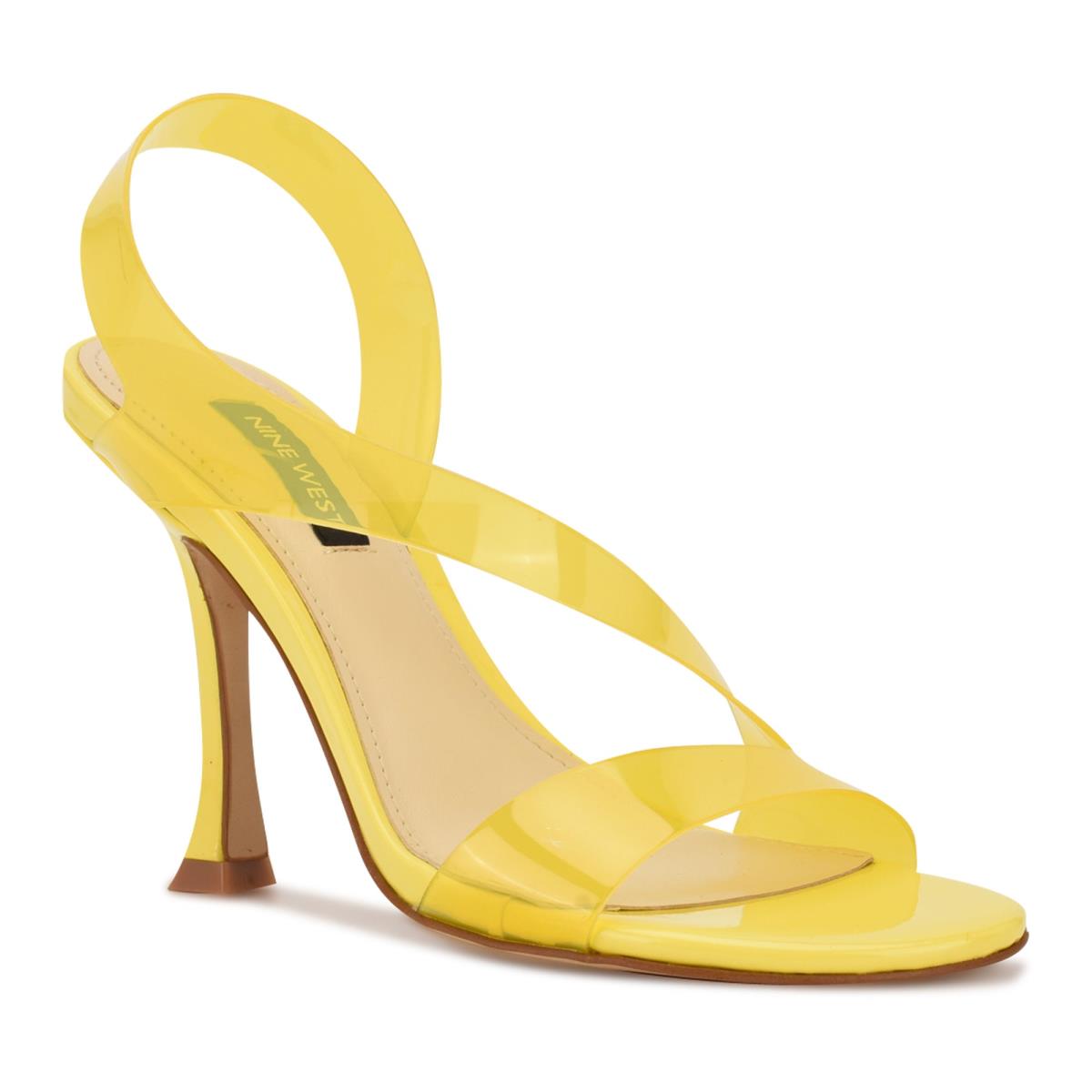 Nine West Irise Dress Sandals Yellow | OSGV19068