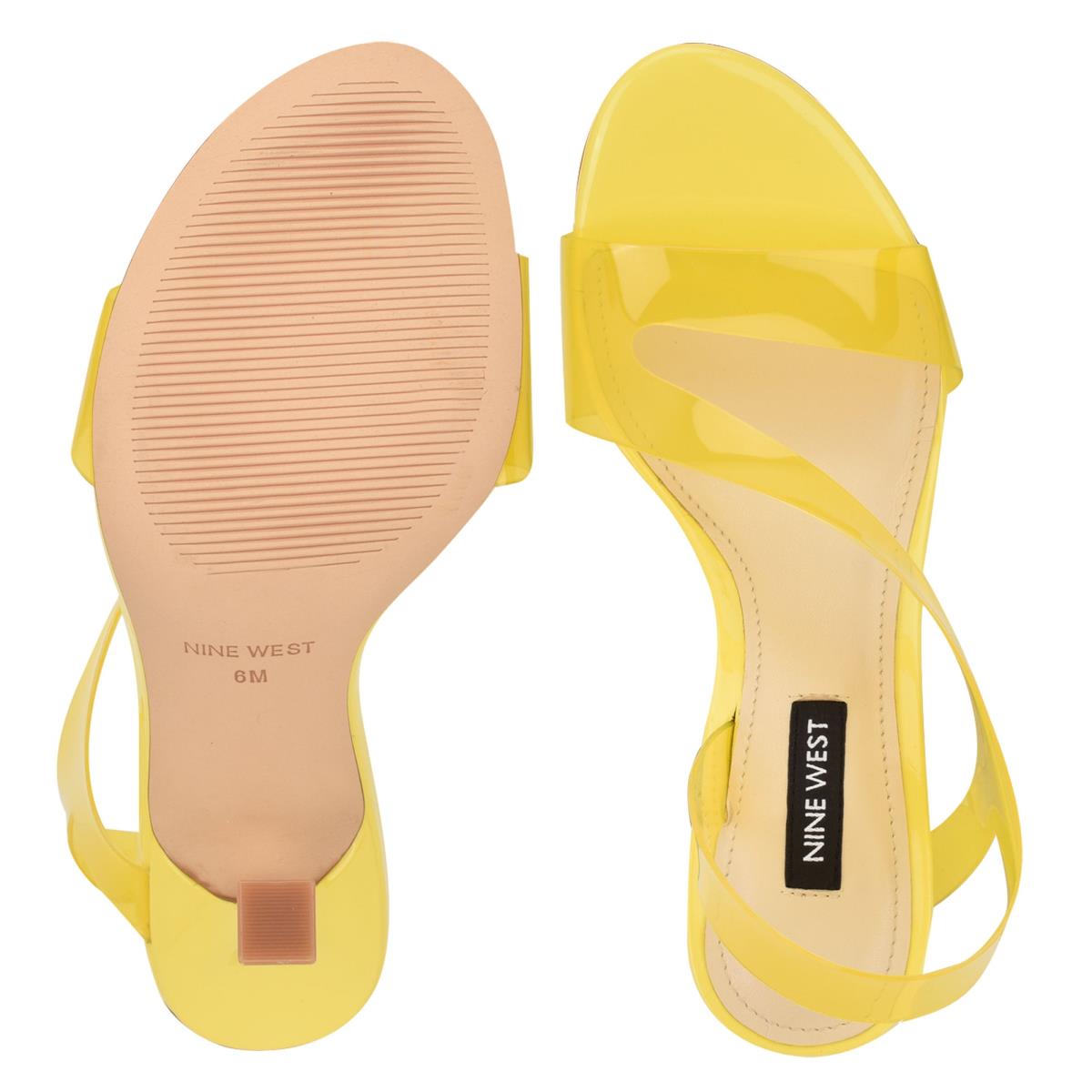 Nine West Irise Dress Sandals Yellow | OSGV19068