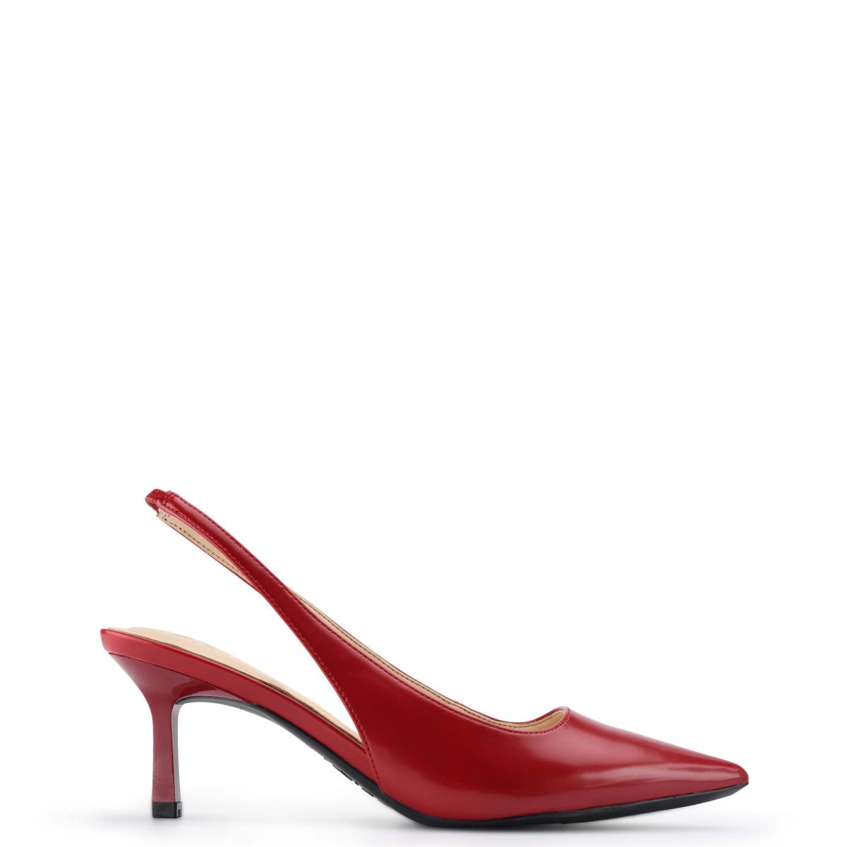 Nine West Kately 9x9 Slingback Pumps Red | YVQG06534