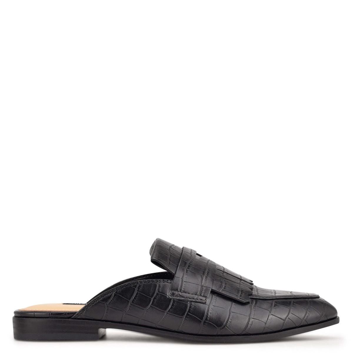 Nine West Kilts Mules Black | SDLY71026