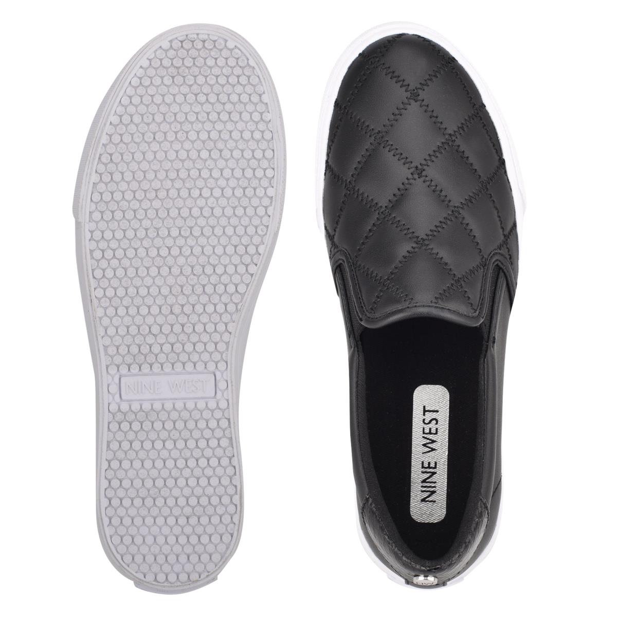 Nine West Lala Slip On Sneakers Black / Black | FWAR84671