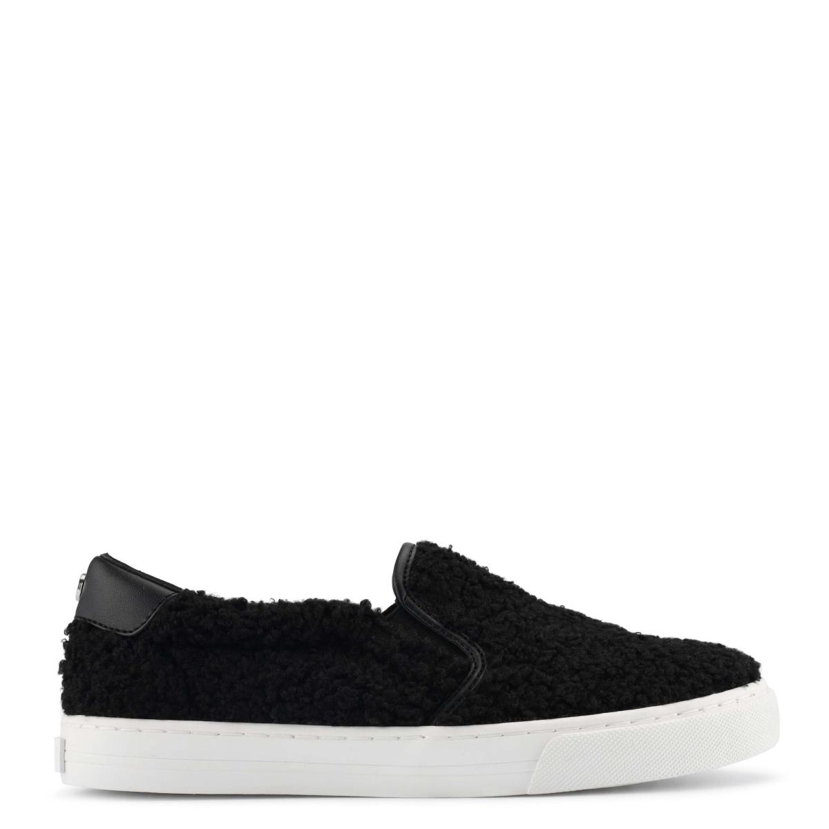 Nine West Lala Slip On Sneakers Black | KDXE04513