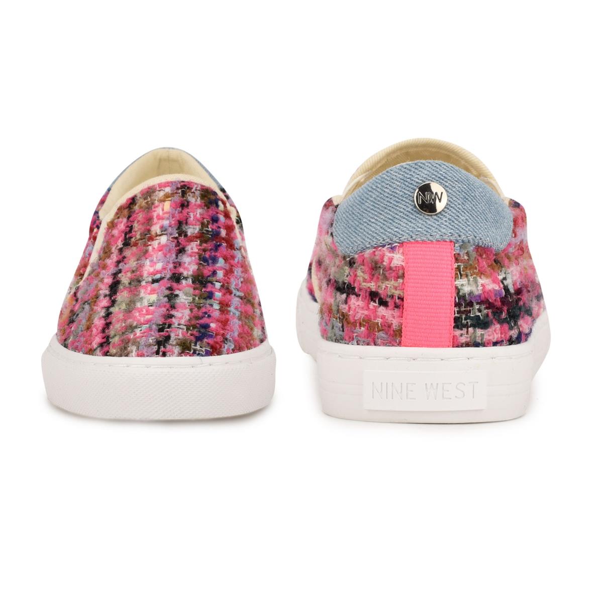 Nine West Lala Slip On Sneakers Pink / Multicolor | BPGW37580