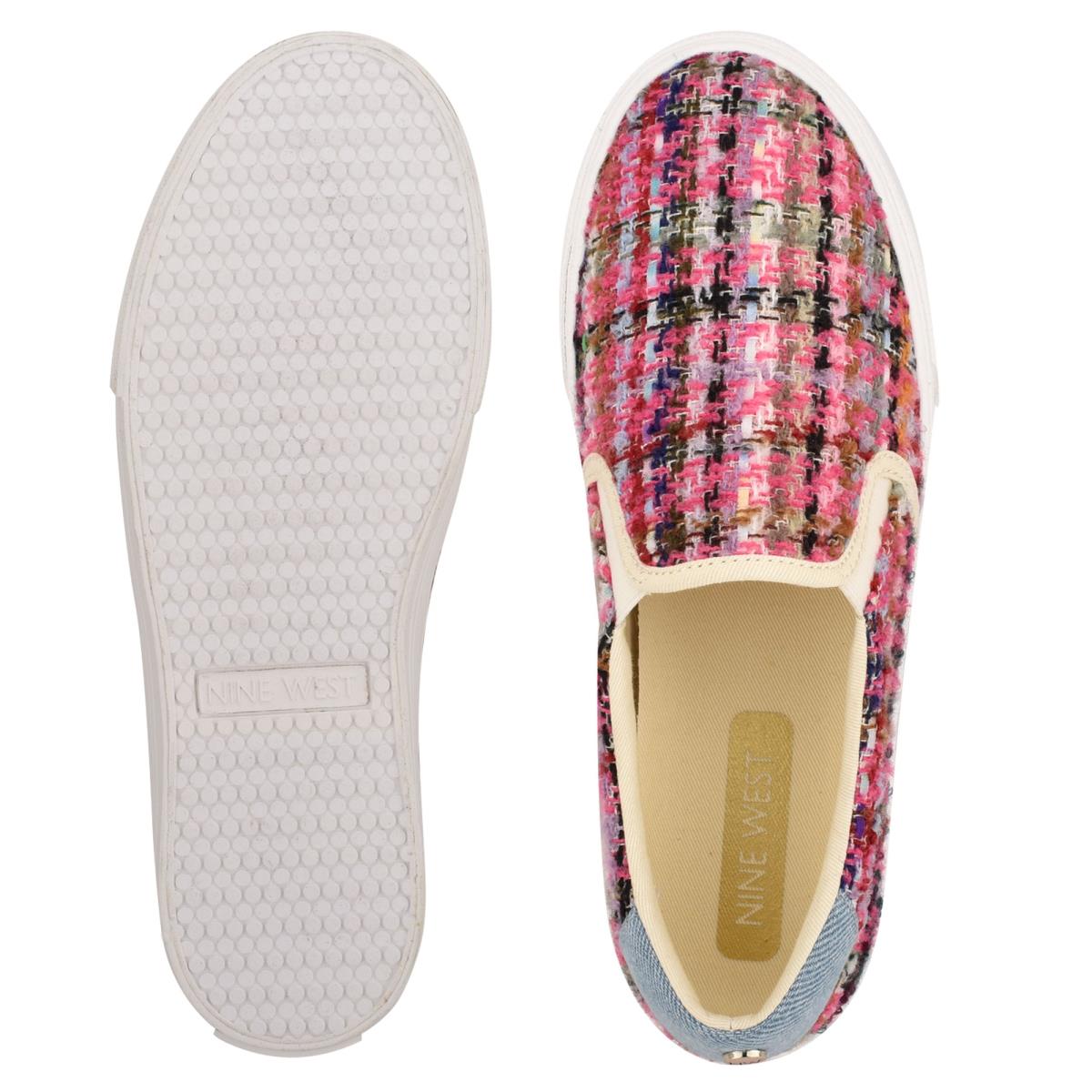 Nine West Lala Slip On Sneakers Pink / Multicolor | BPGW37580