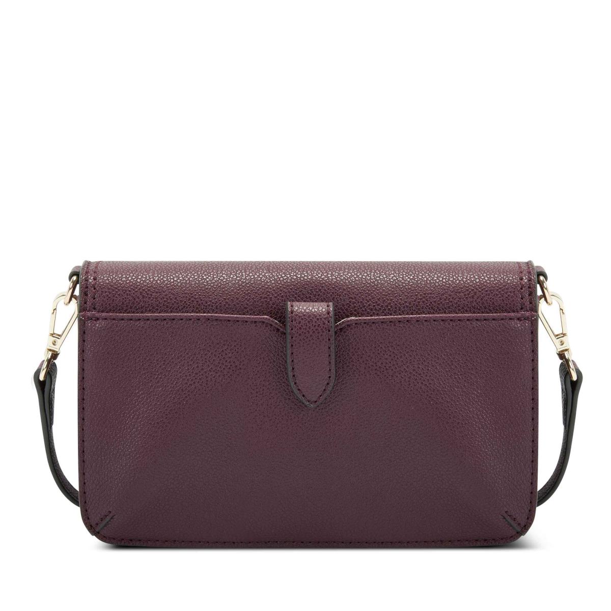 Nine West Lawson Wallet On A String Crossbody Bags Claret | MPFB36159