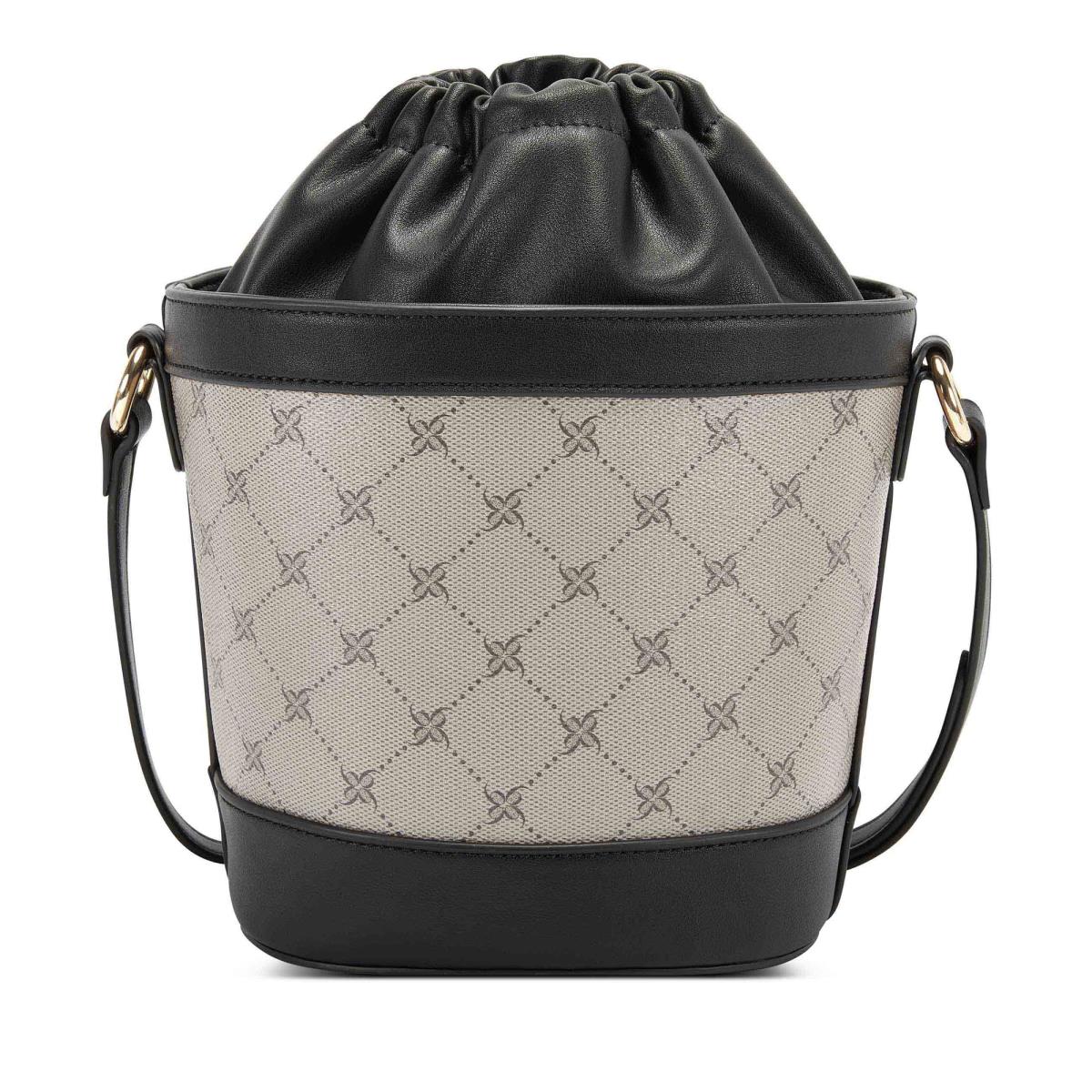 Nine West Laylin Drawstring Bucket Crossbody Bags Black | CSEW03957