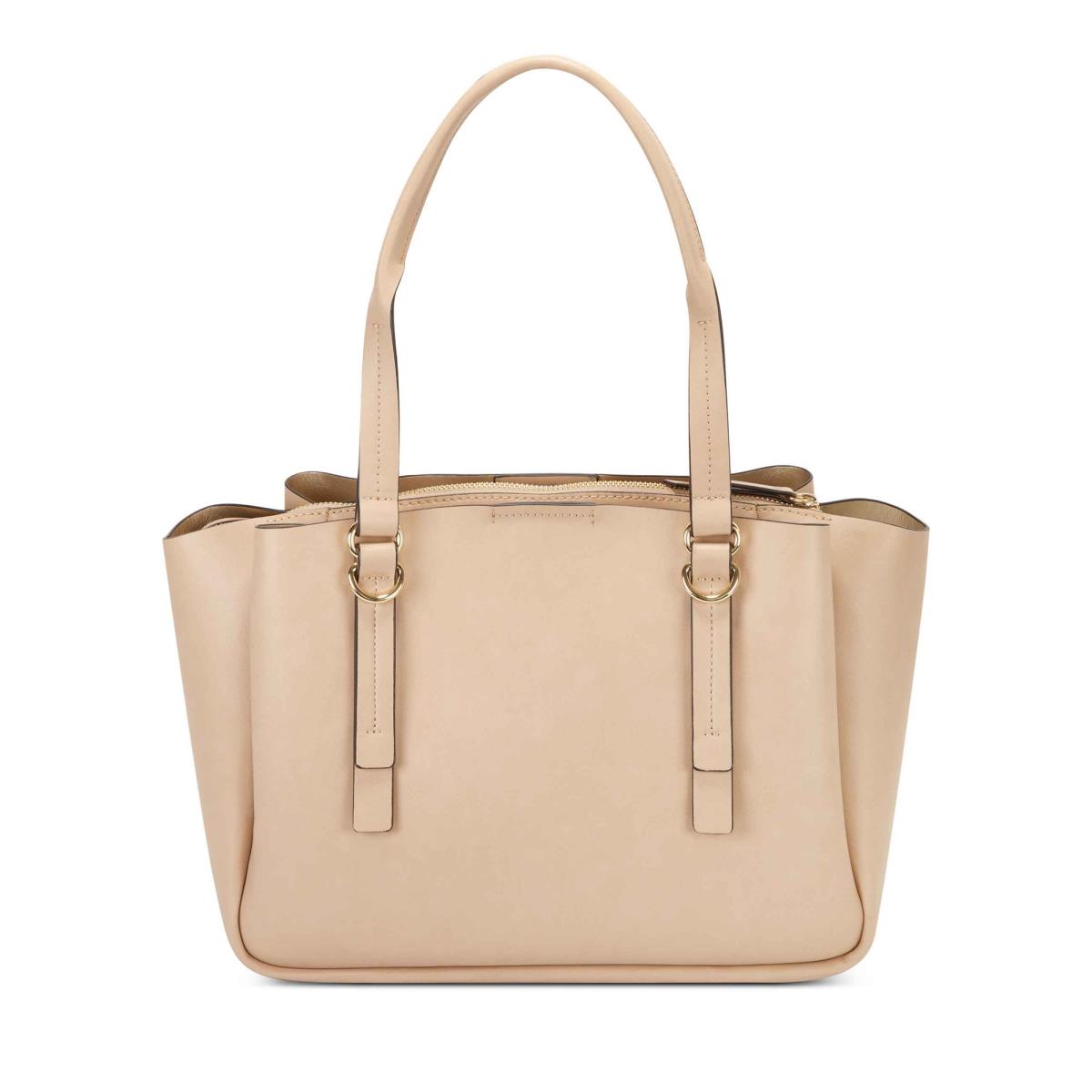 Nine West Maisie Jet Set Satchel Bags Beige | YJUP02356