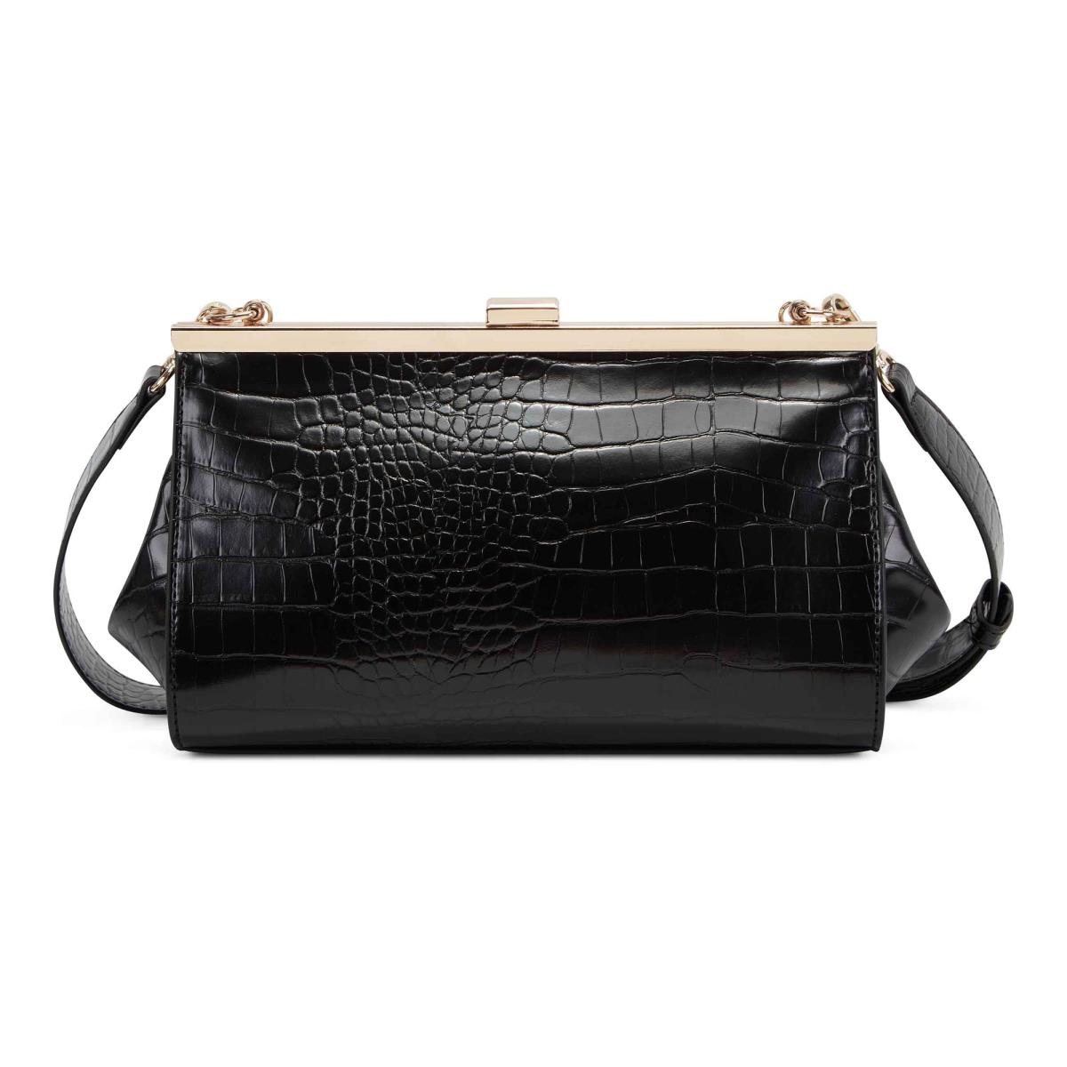 Nine West Mallorie Fram Crossbody Bags Black | OASI20598