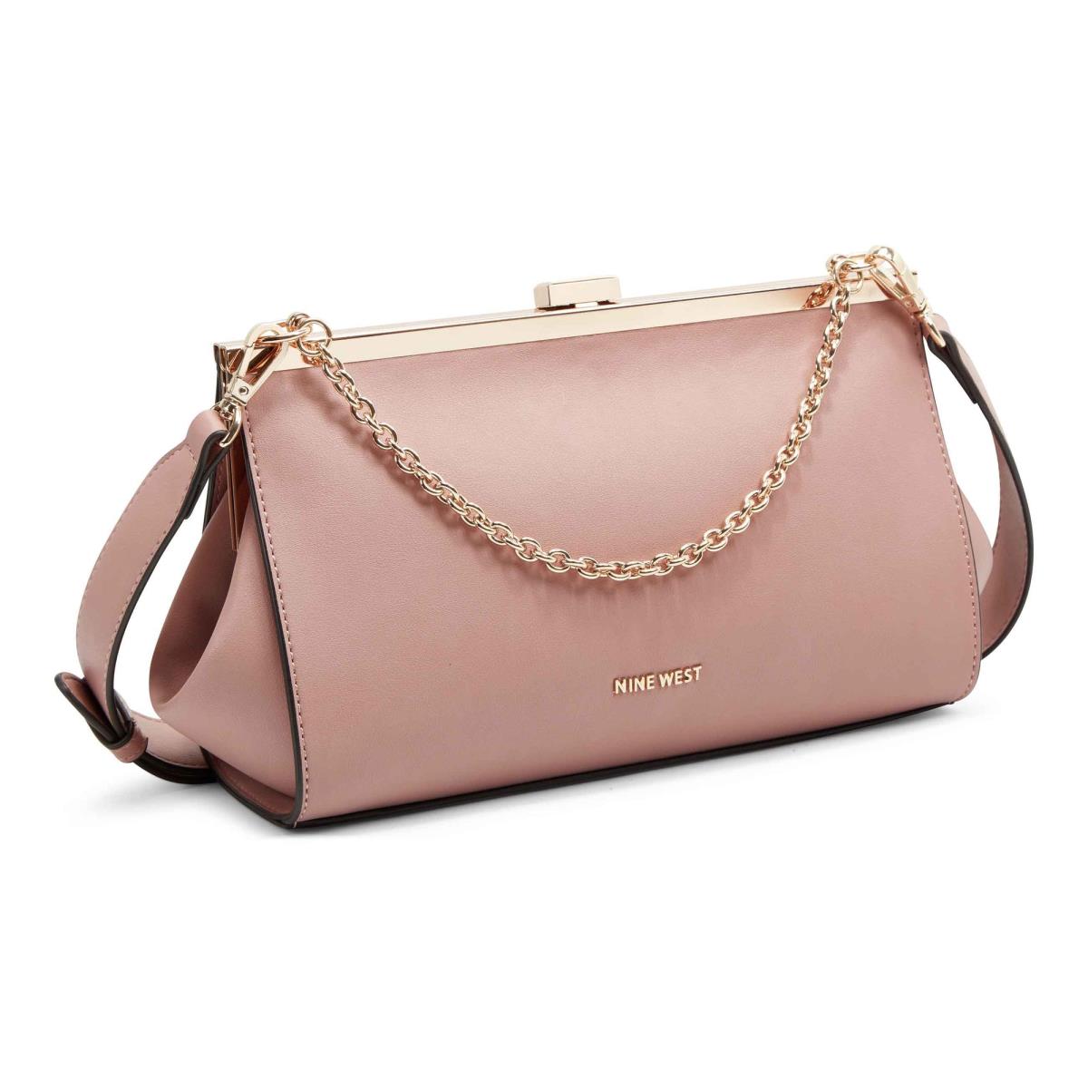 Nine West Mallorie Fram Crossbody Bags Pink | KNFT02987