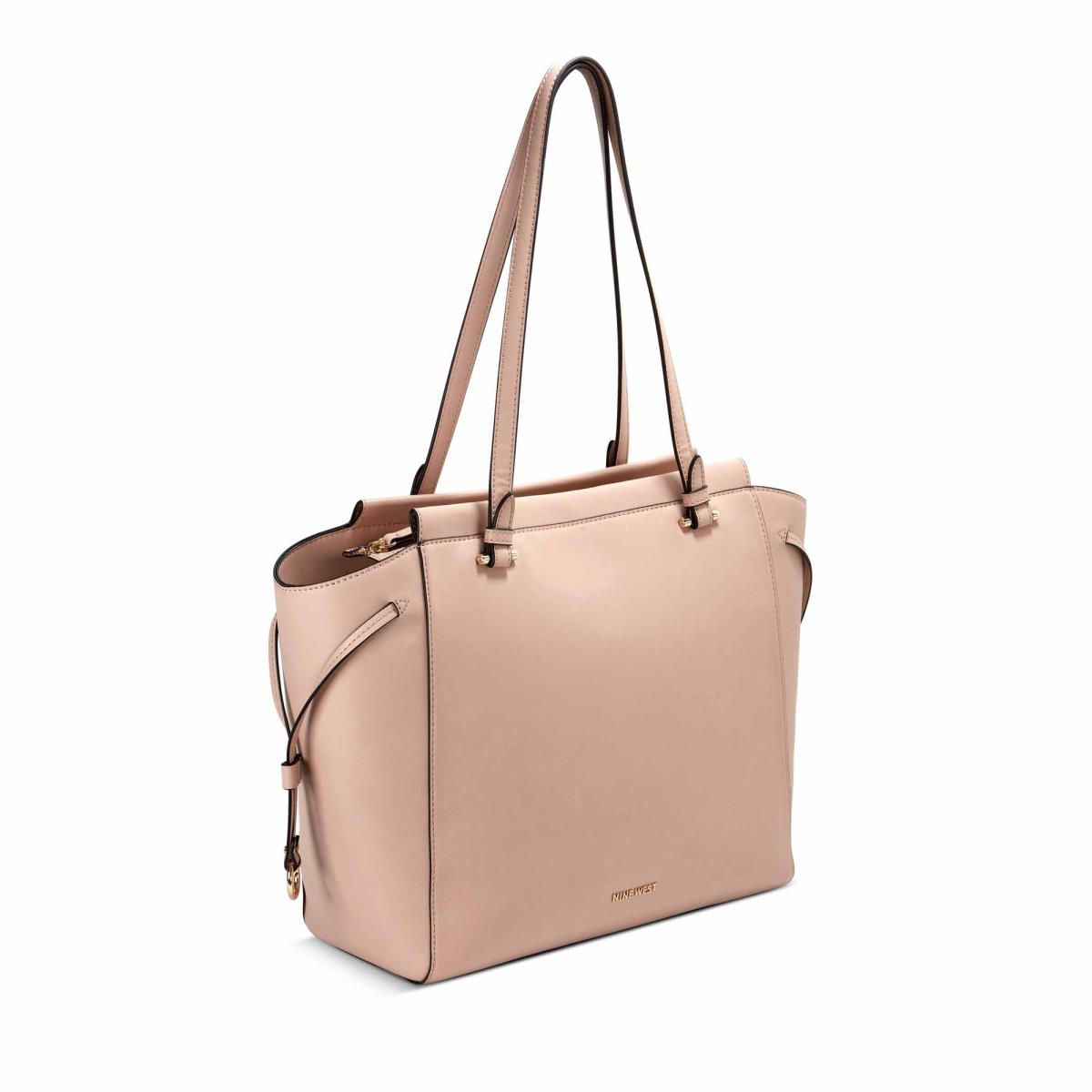 Nine West Monroe Tote Tote Bags Pink | ZBEK62580