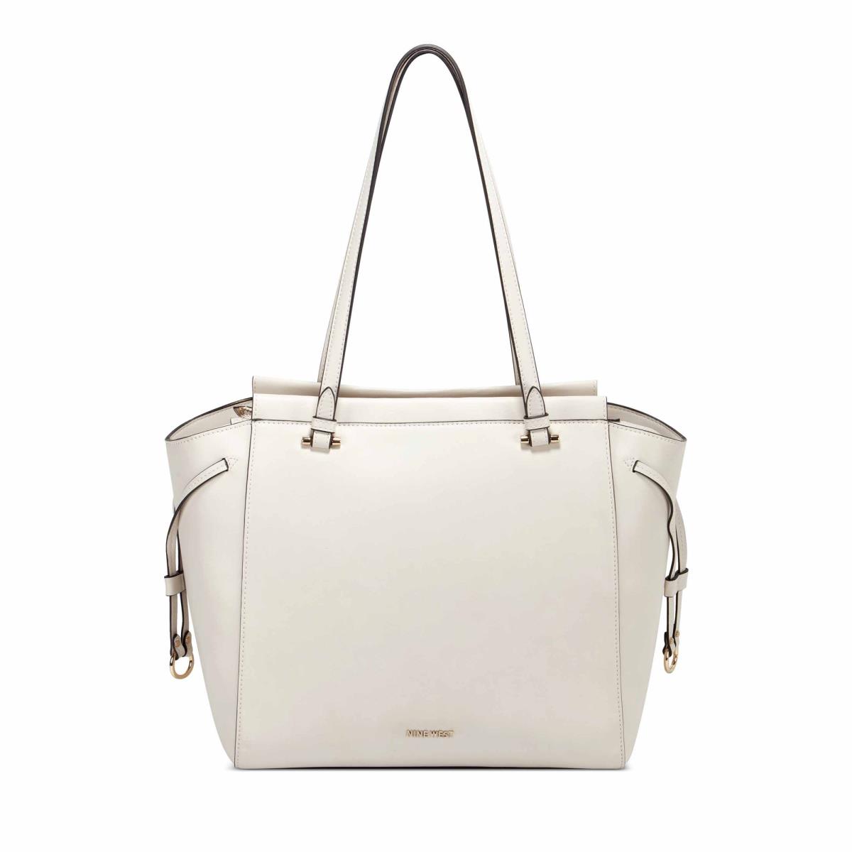 Nine West Monroe Tote Tote Bags White | AOJN87342