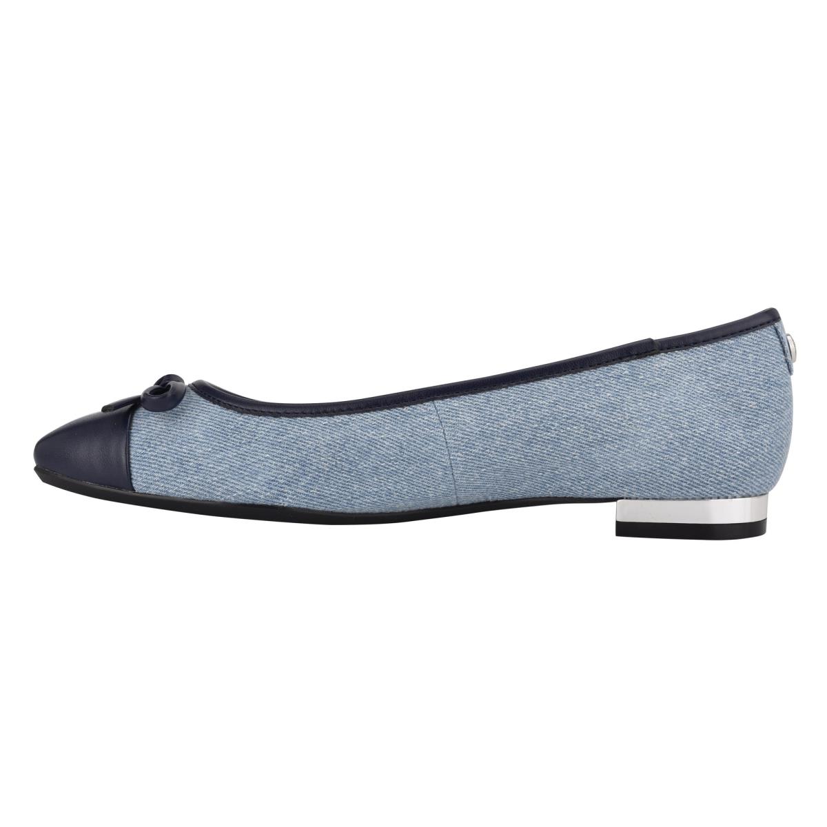 Nine West Olly 9x9 Ballet Ballet Flats Blue | ICVS70458