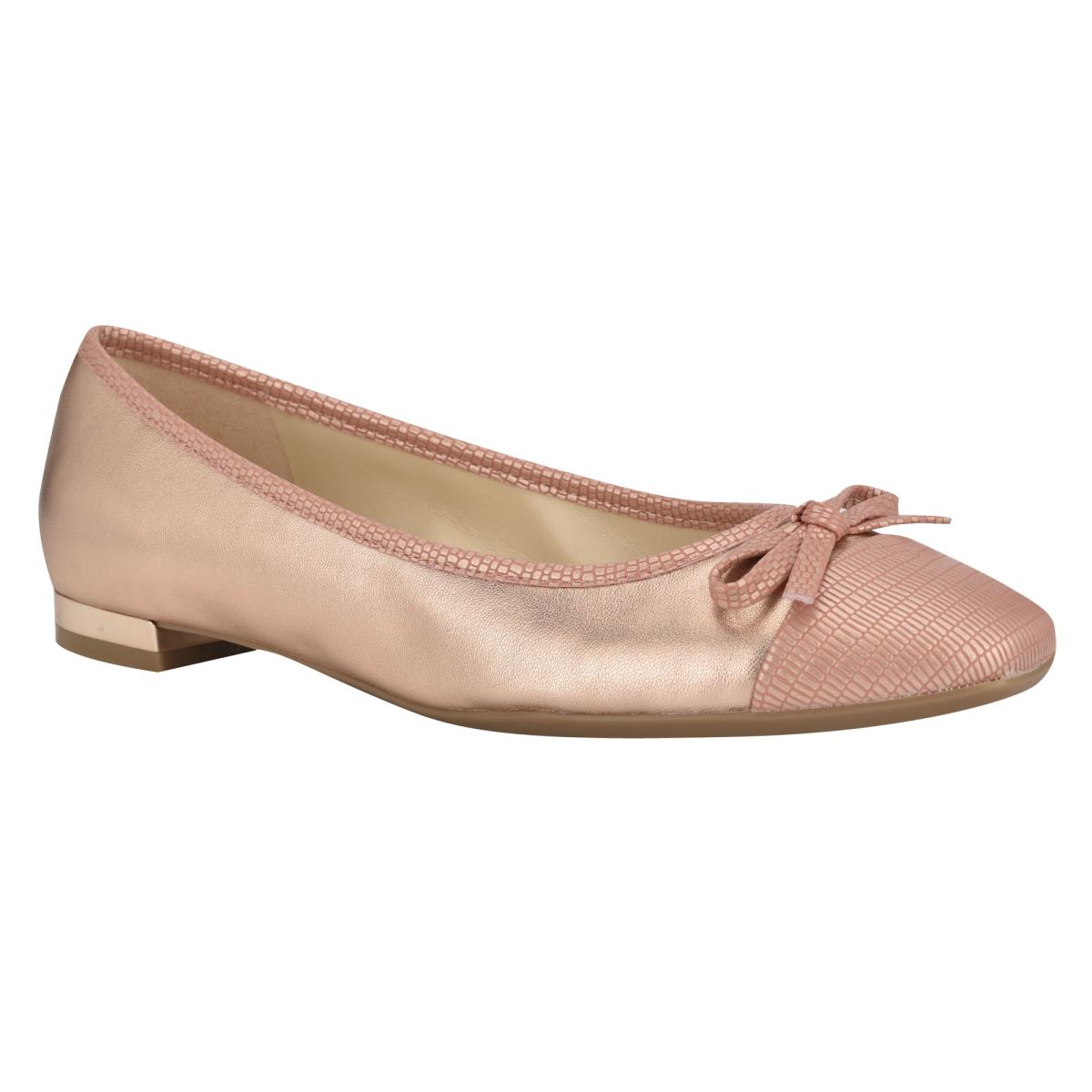 Nine West Olly 9x9 Ballet Ballet Flats Pink | OLXI38207