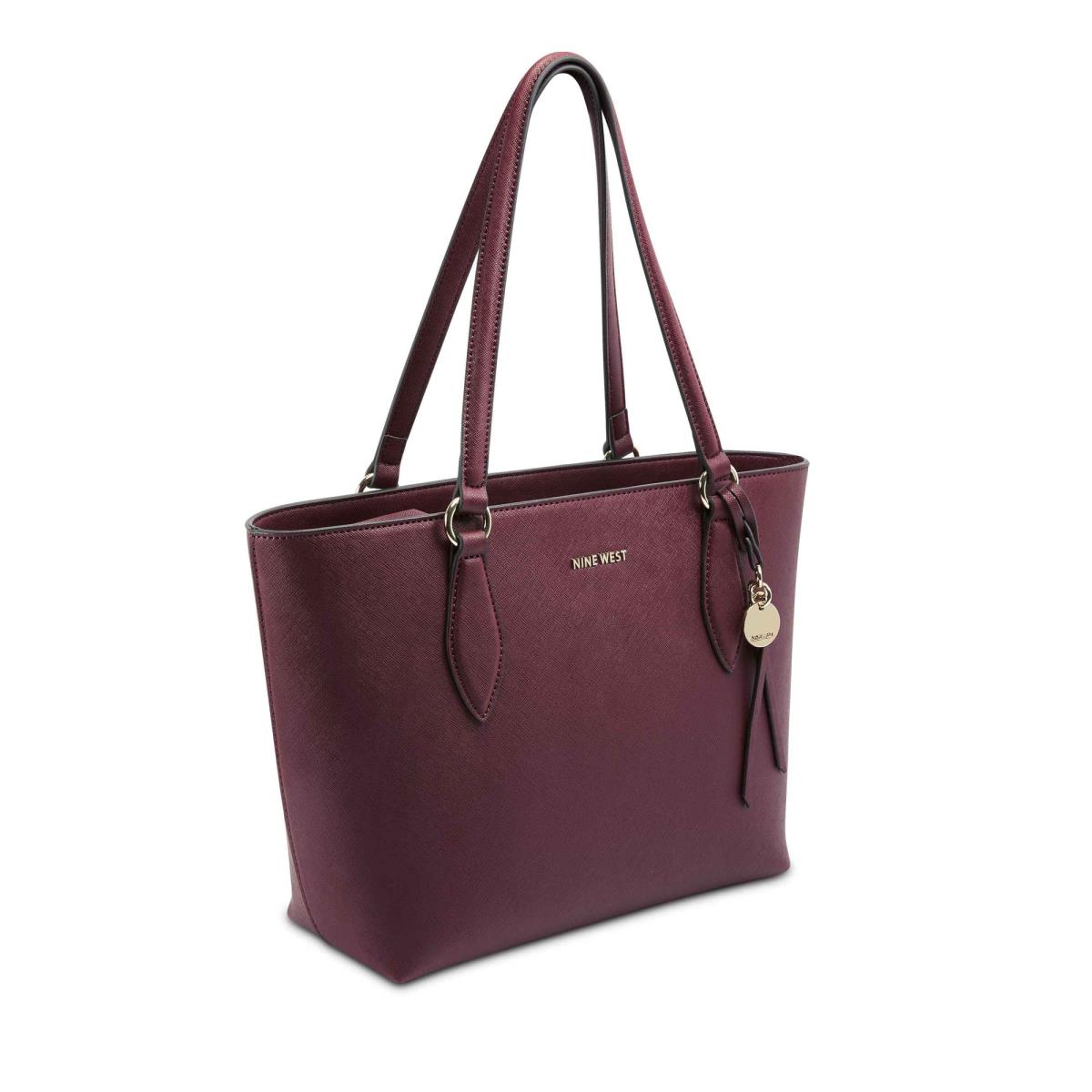 Nine West Paisley Small Tote Tote Bags Claret | TUHZ61853