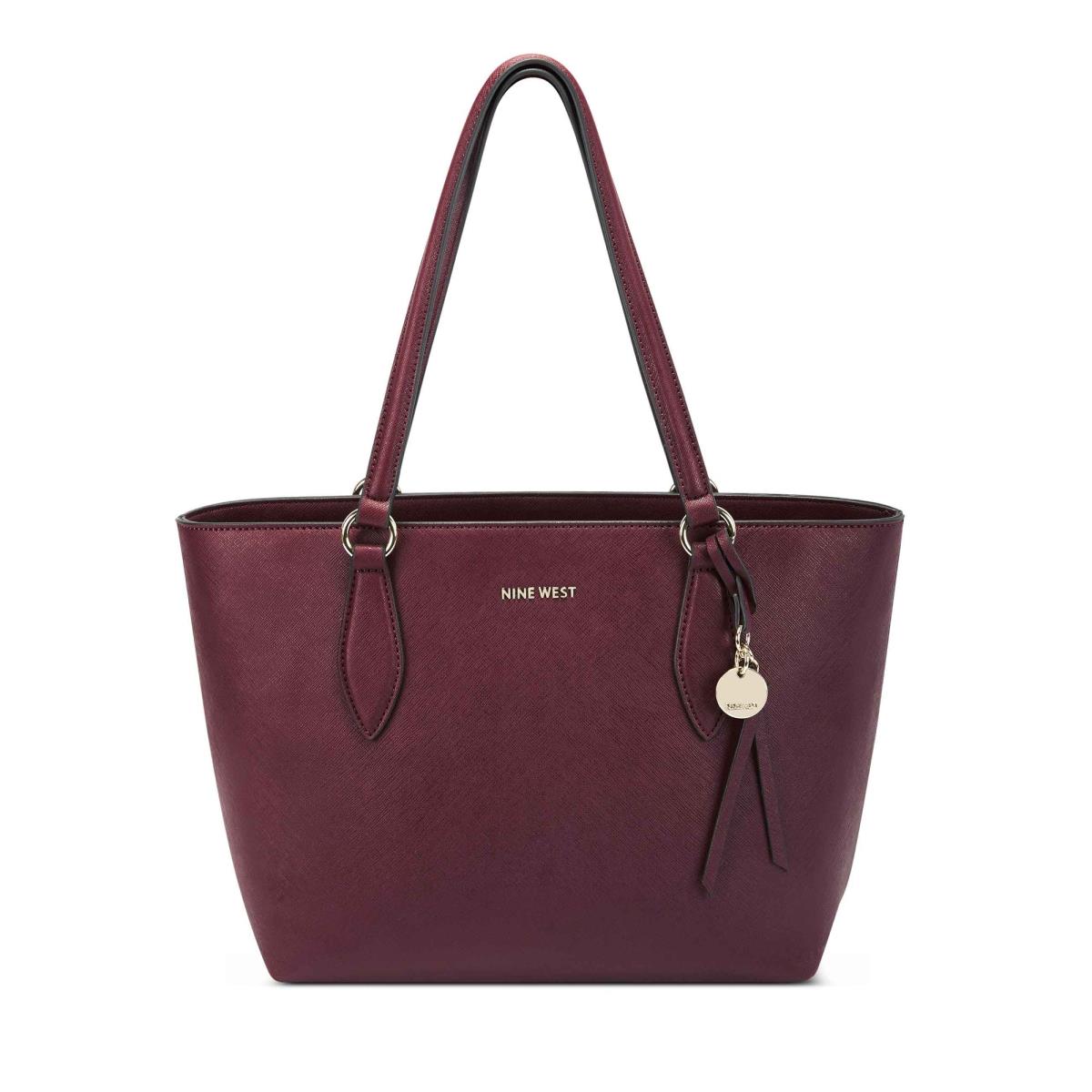 Nine West Paisley Small Tote Tote Bags Claret | TUHZ61853