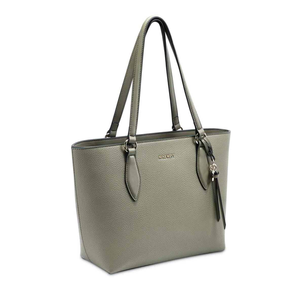 Nine West Paisley Small Tote Tote Bags Olive | JOXI13270