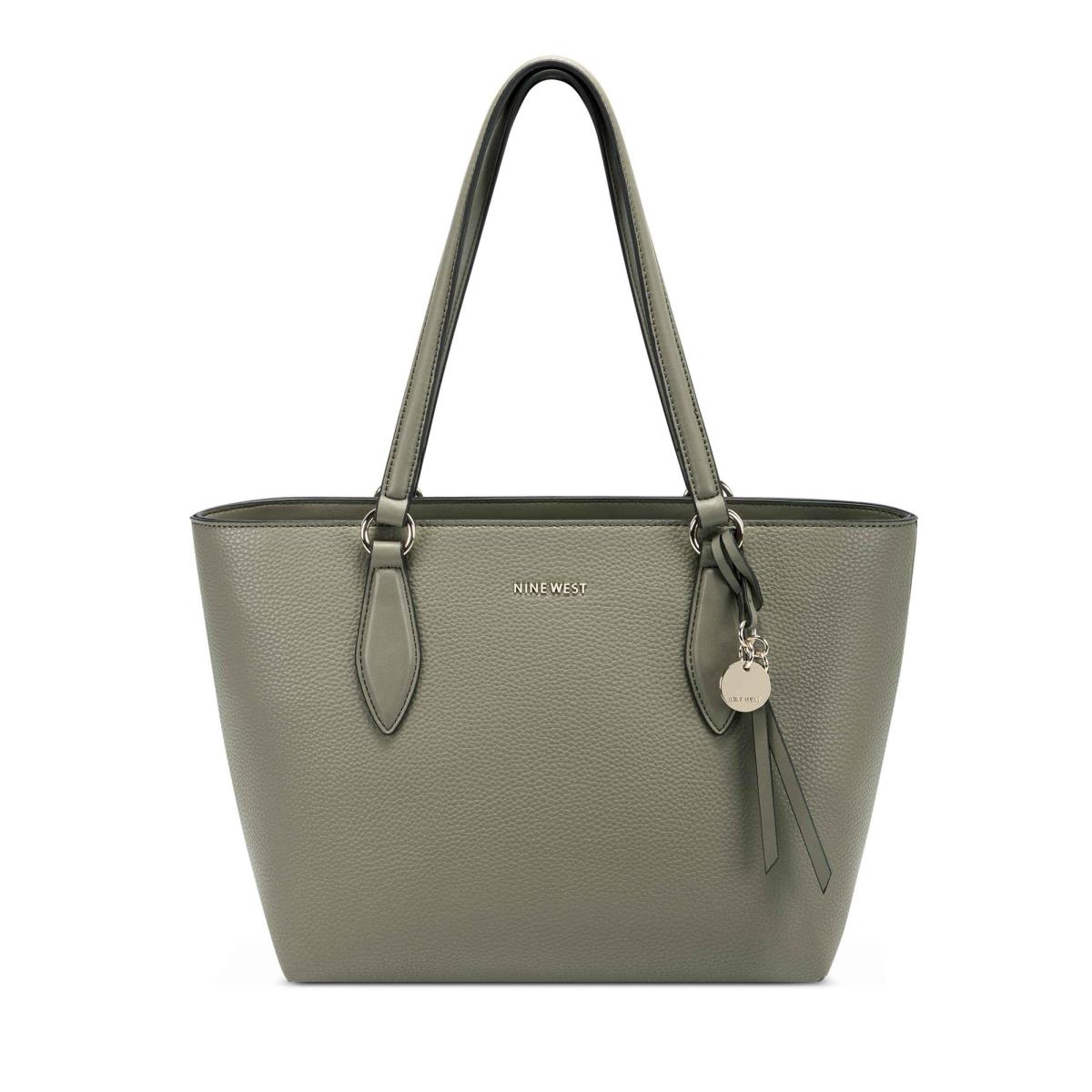 Nine West Paisley Small Tote Tote Bags Olive | JOXI13270