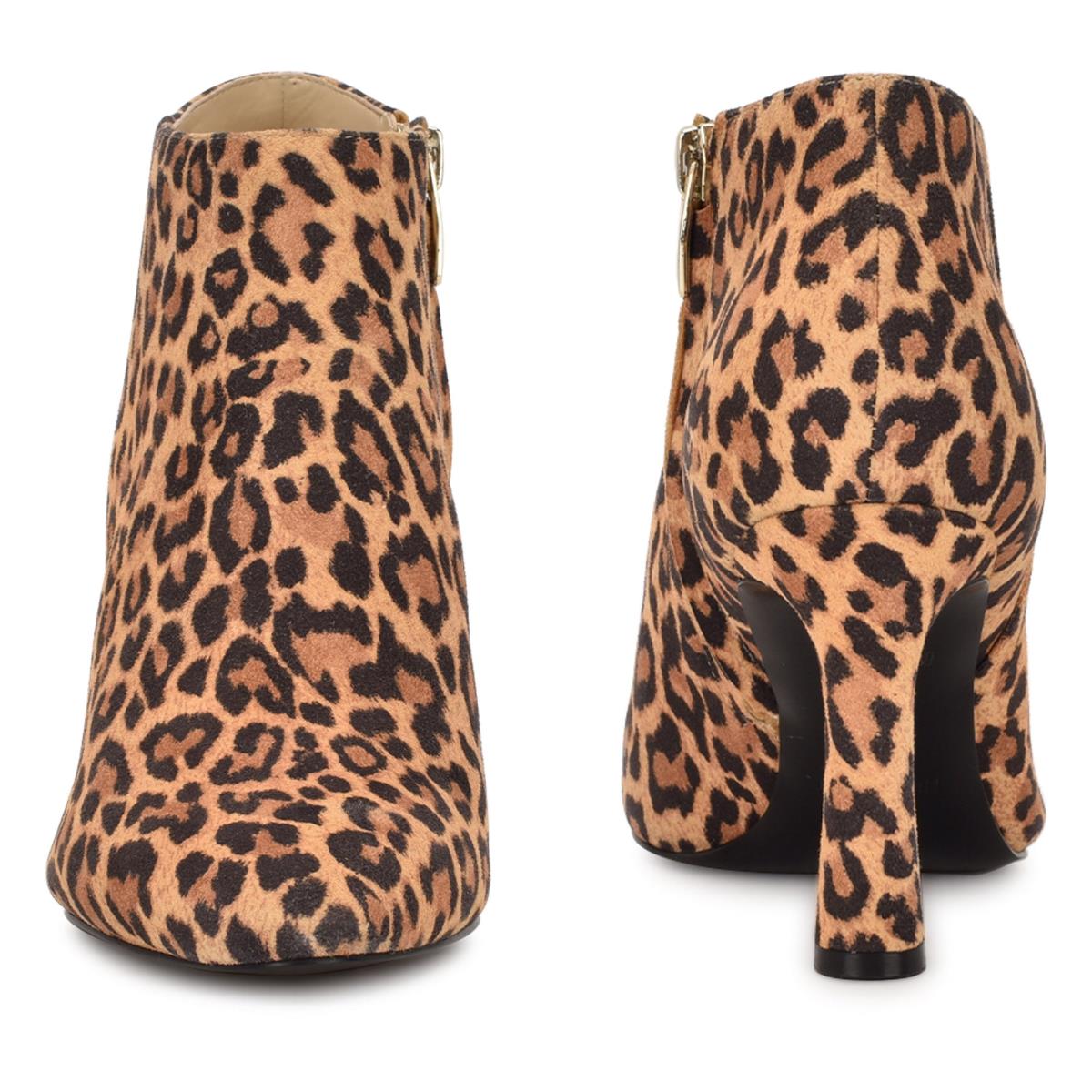 Nine West Raze Dress Booties Leopard | SUWG87629