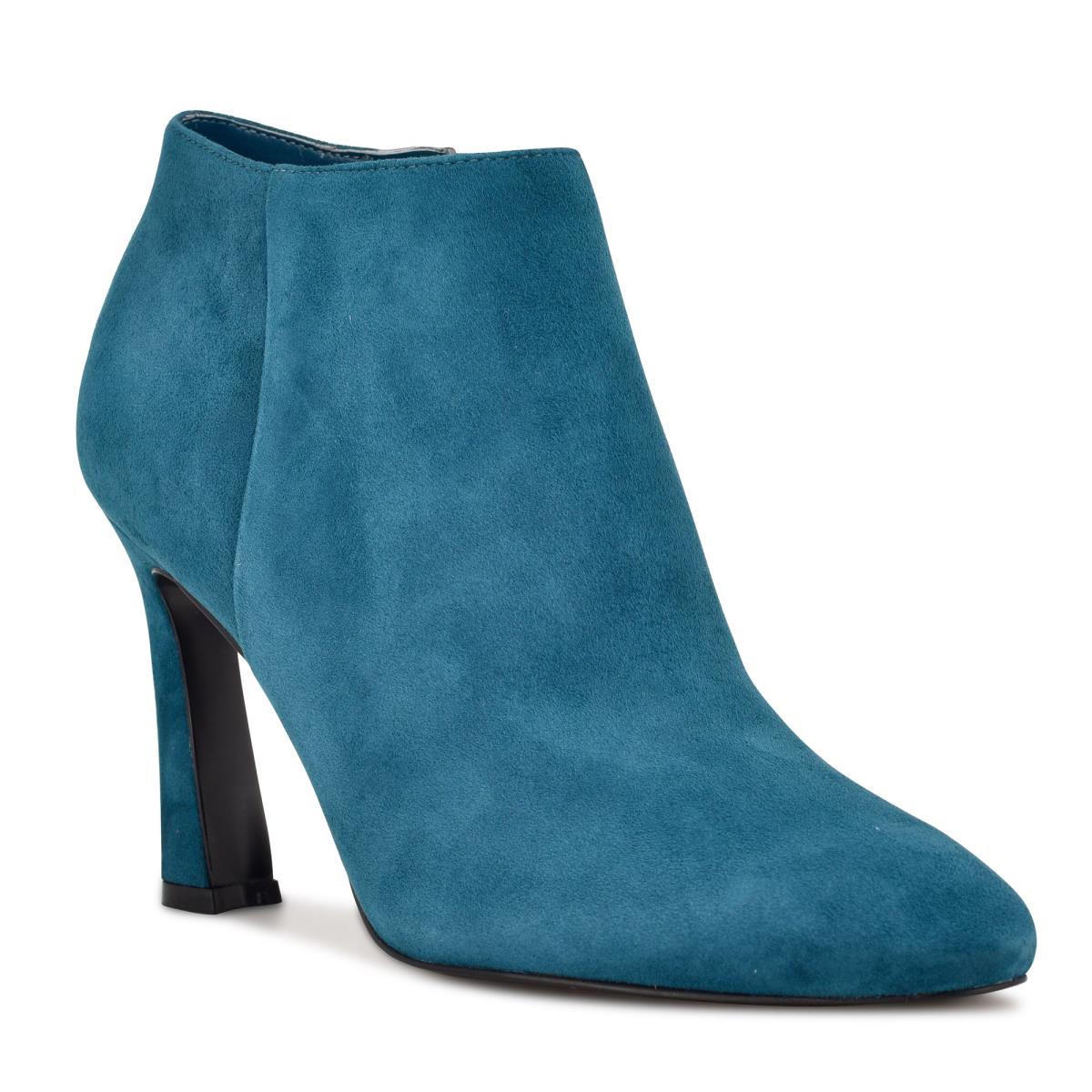 Nine West Raze Dress Booties Turquoise | RMKC68901