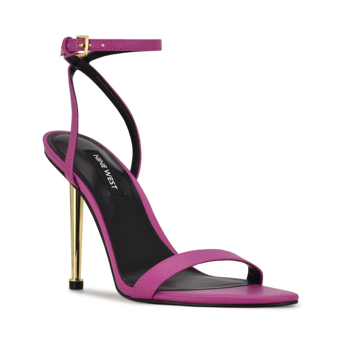 Nine West Reina Ankle Strap Sandals Pink | DGKQ24735