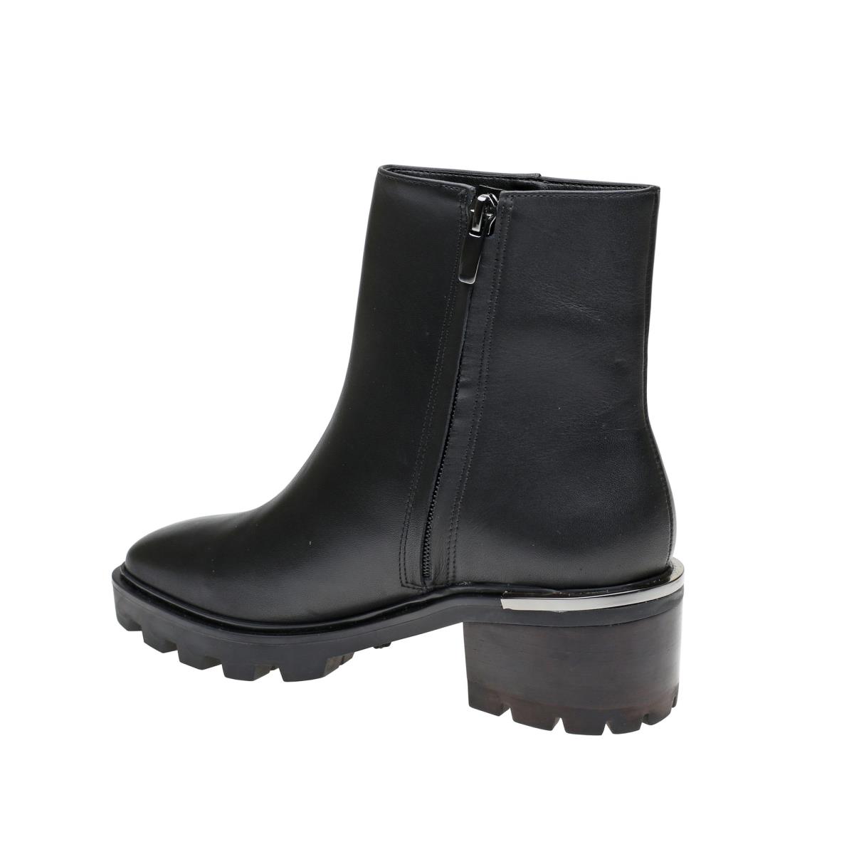 Nine West Remmie Lug Sole Booties Black | DEMJ93856