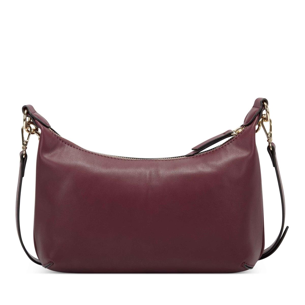 Nine West Ronnie Top Zip Shoulder Bag Shoulder Bags Claret | HZKM23489