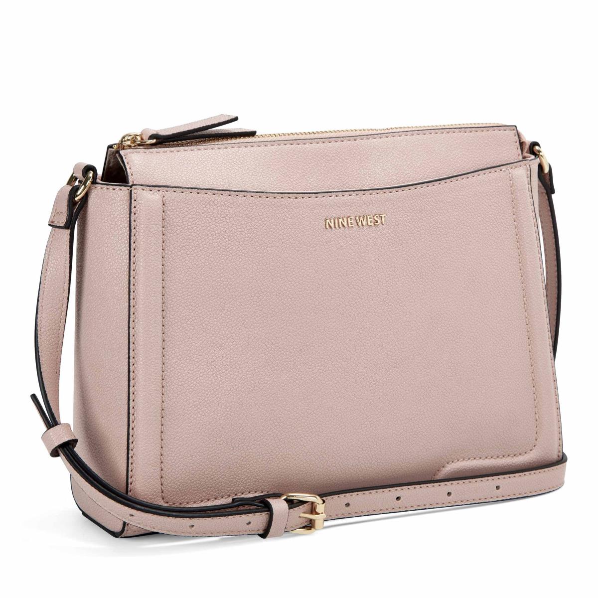 Nine West Shayden Jet Set Crossbody Bags Pink | KCFY91864