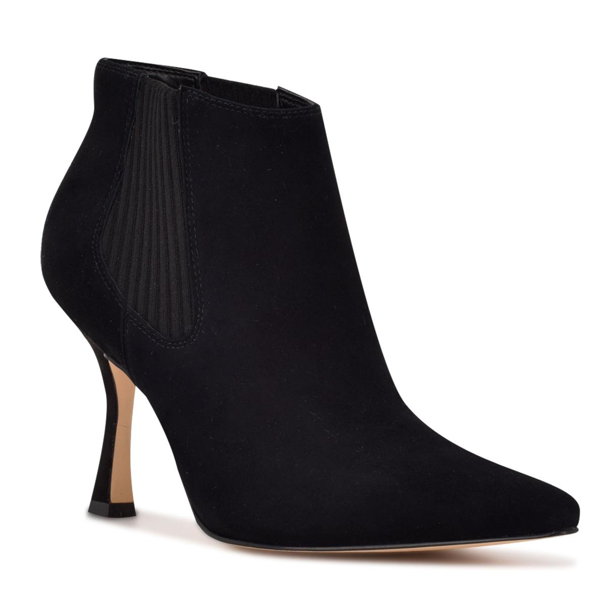 Nine West Sofia Dress Booties Black | XQKC32684