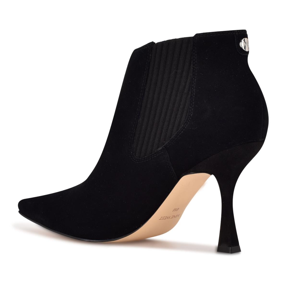 Nine West Sofia Dress Booties Black | XQKC32684