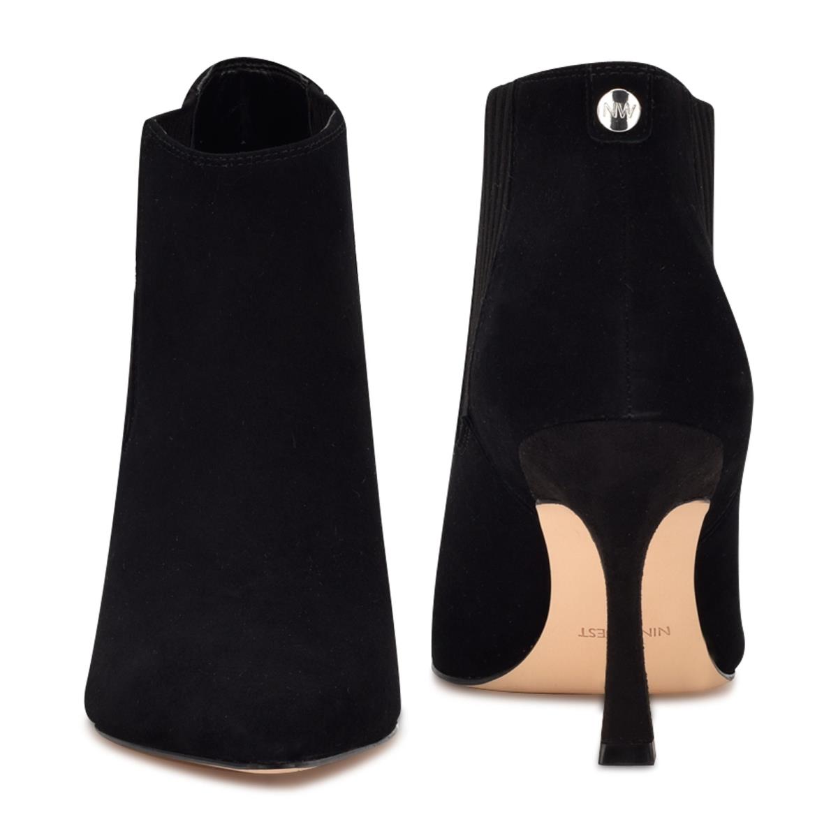 Nine West Sofia Dress Booties Black | XQKC32684