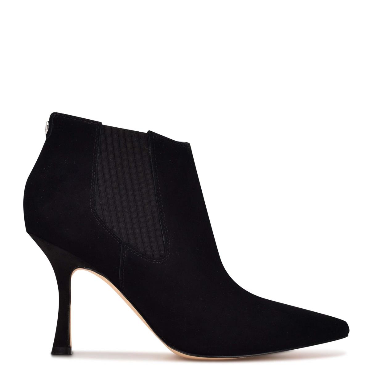 Nine West Sofia Dress Booties Black | XQKC32684