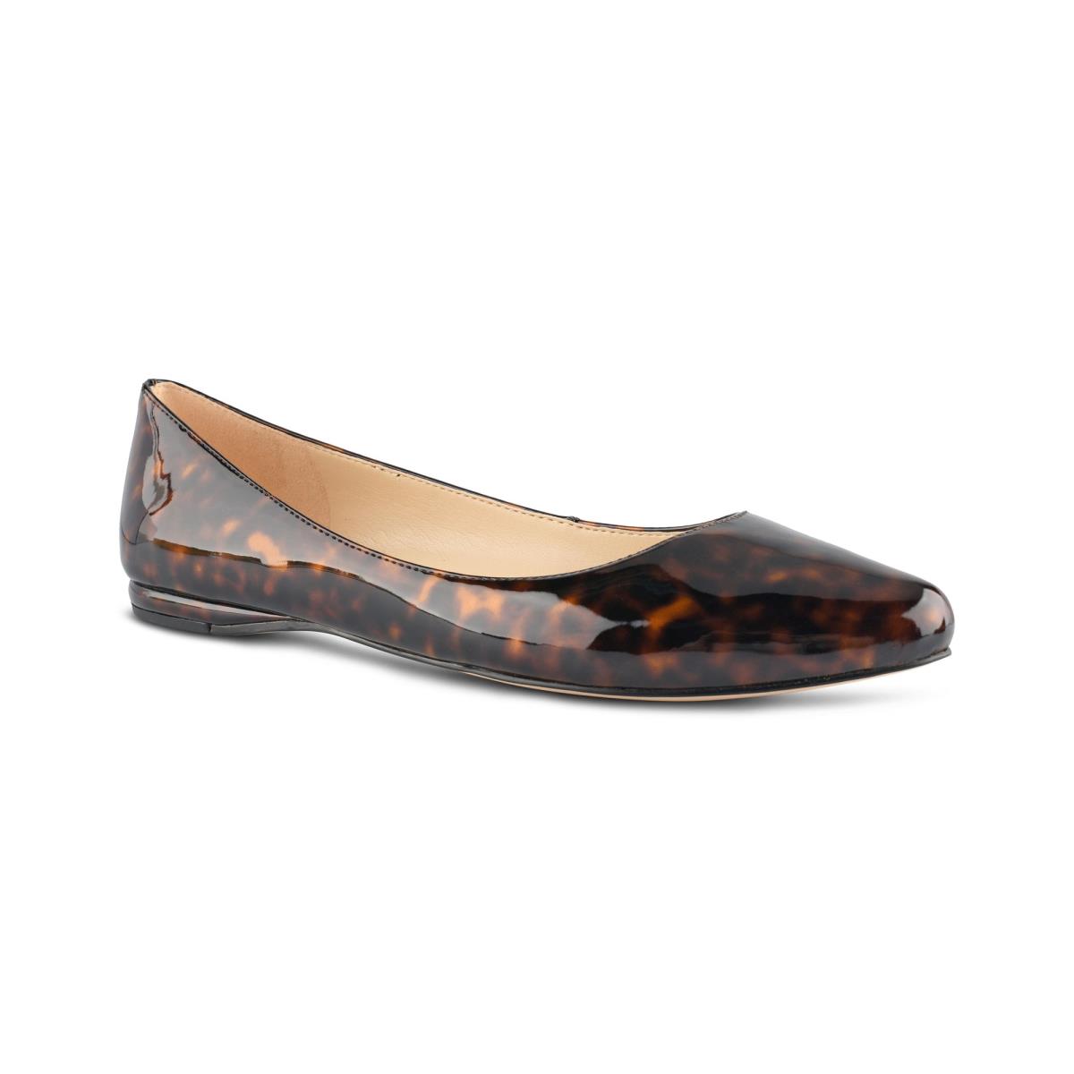 Nine West Speakup Almond Toe Ballet Flats Black | JKCW16485