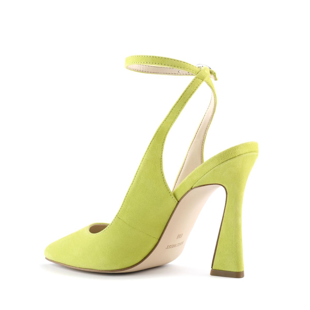 Nine West Tabita Ankle Strap Dress Pumps Yellow | AHMD92045