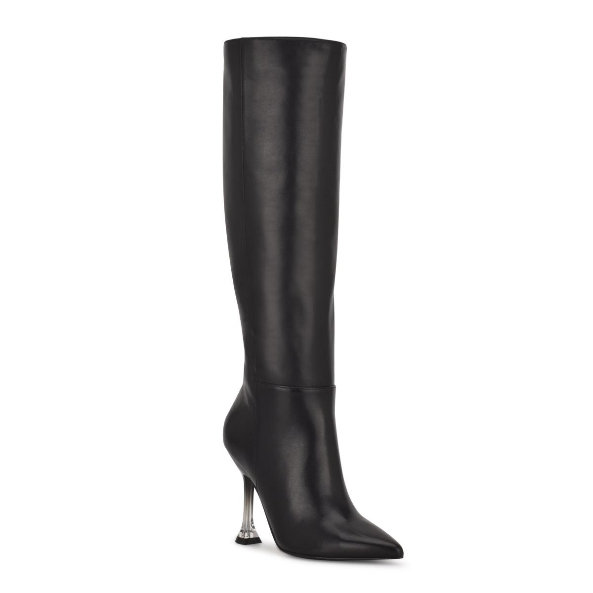 Nine West Talya Dress Boots Black | GWLK59807