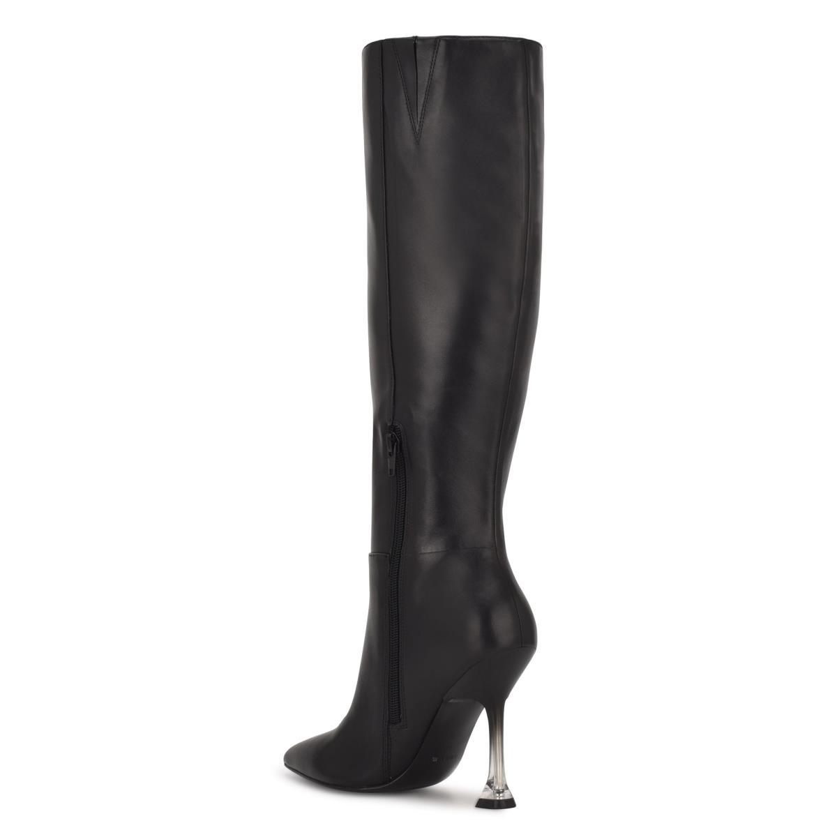 Nine West Talya Dress Boots Black | GWLK59807