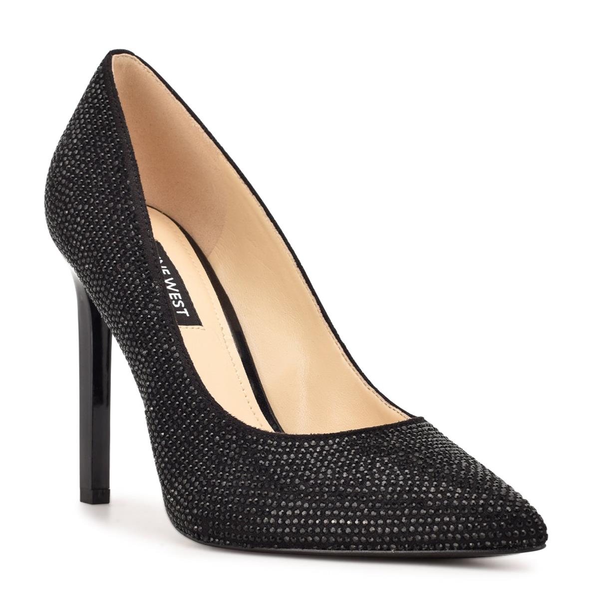 Nine West Tatiah Dress Pumps Black | KBUR62391