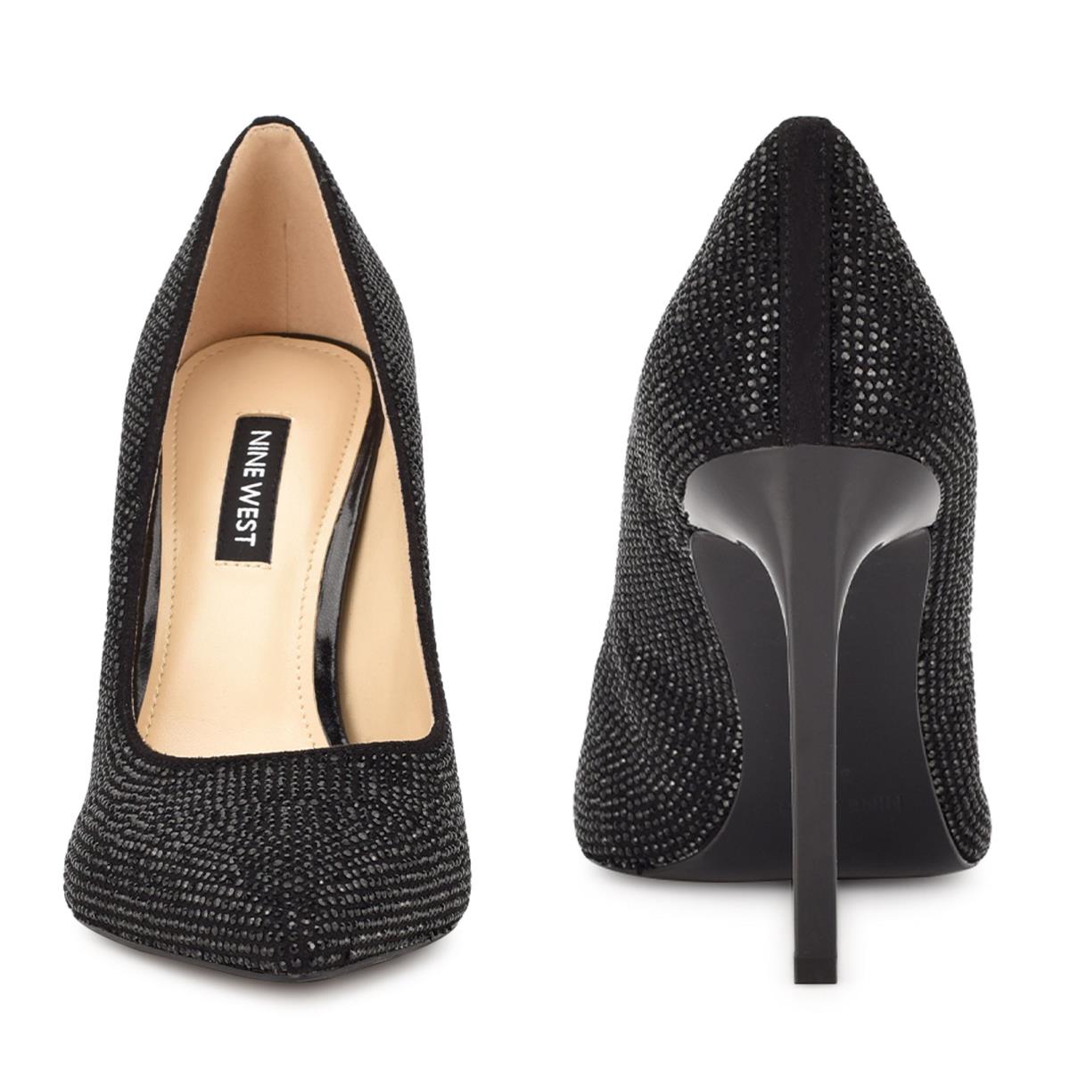 Nine West Tatiah Dress Pumps Black | KBUR62391