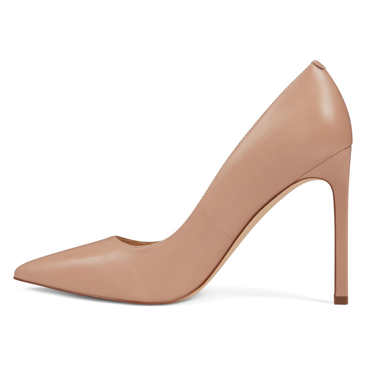 Nine West Tatiana Pointy Toe Pumps Beige | IORV85341